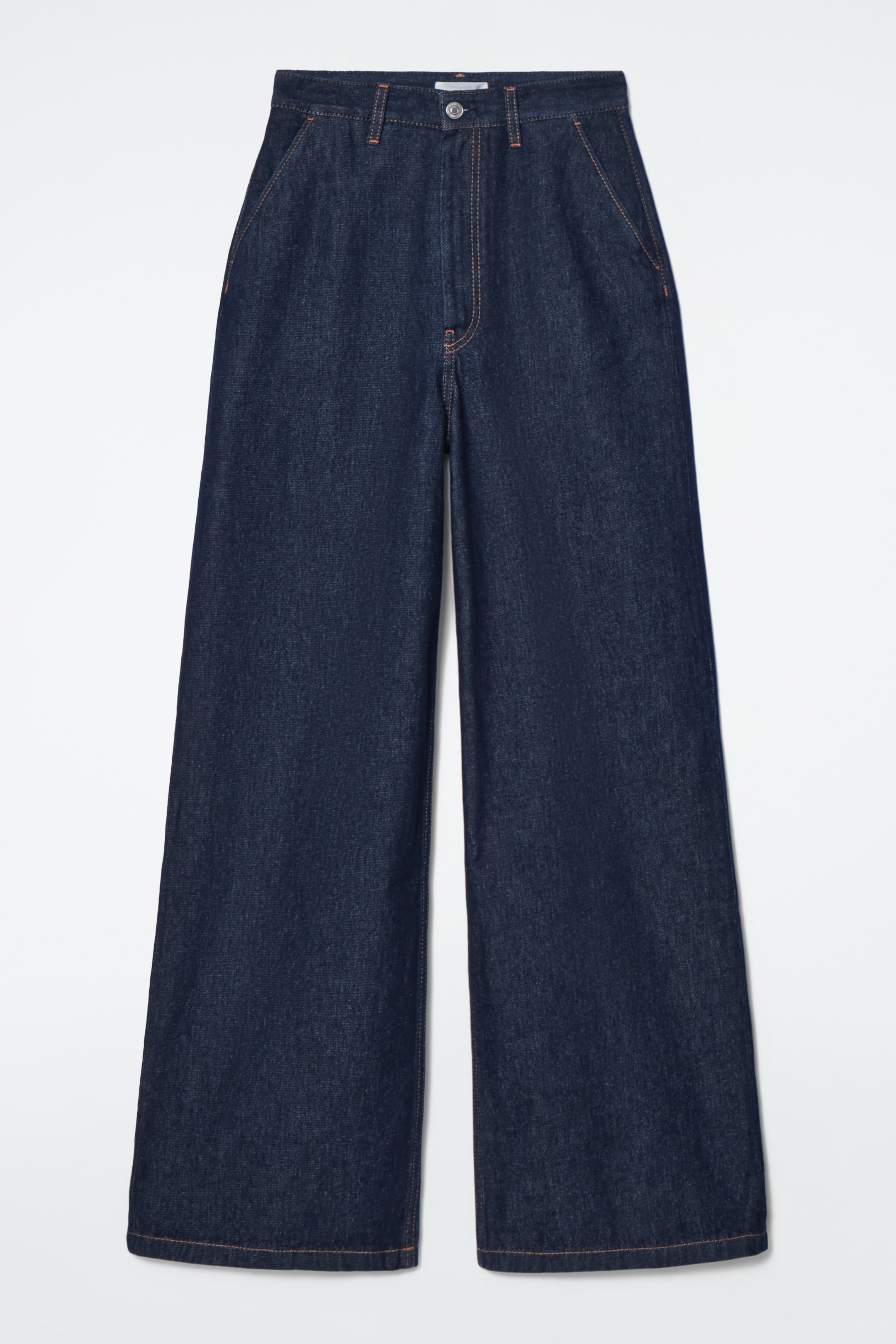 View larger image: WIDE-LEG DENIM TROUSERS - INDIGO - Ladies | H&M GB 1