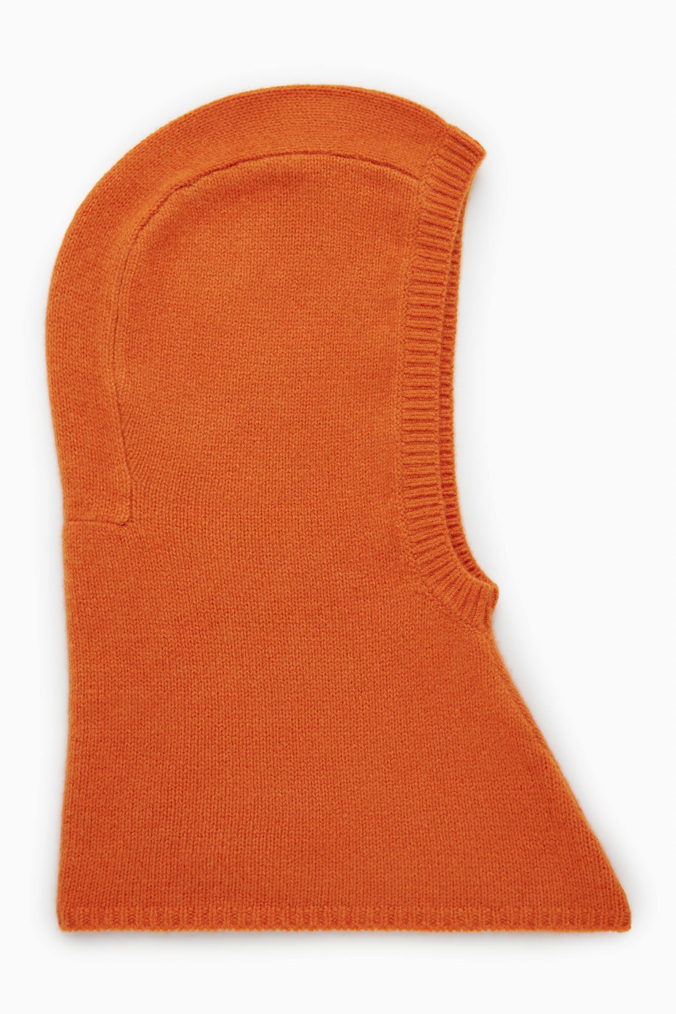 Vis større bilde: PURE CASHMERE BALACLAVA - BRIGHT ORANGE - Men | H&M NO 1