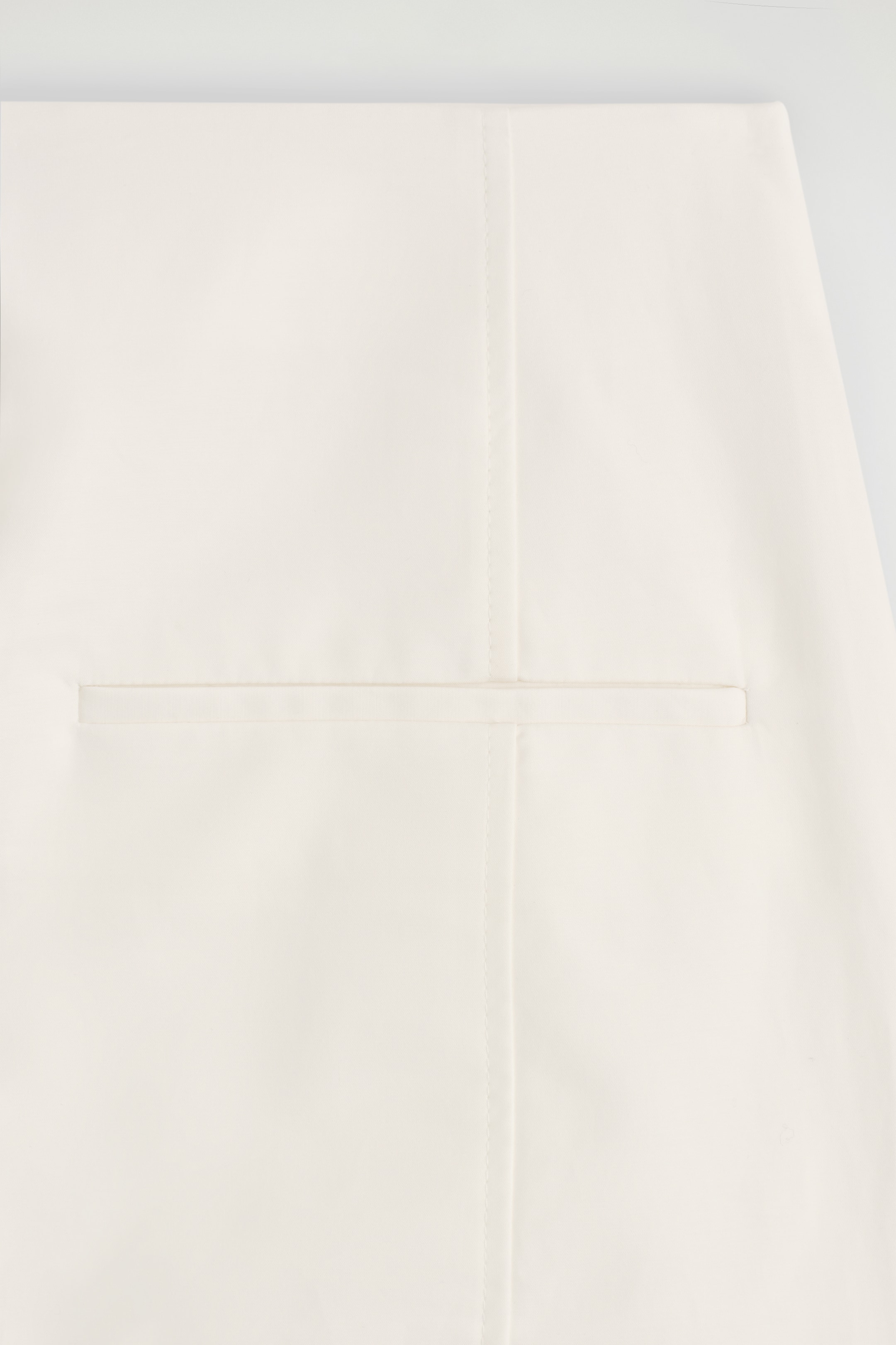 Grösseres Bild ansehen: HOSE AUS PIMA-BAUMWOLLE MIT BARREL-BEIN - WEISS - DAMEN | H&M CH 7