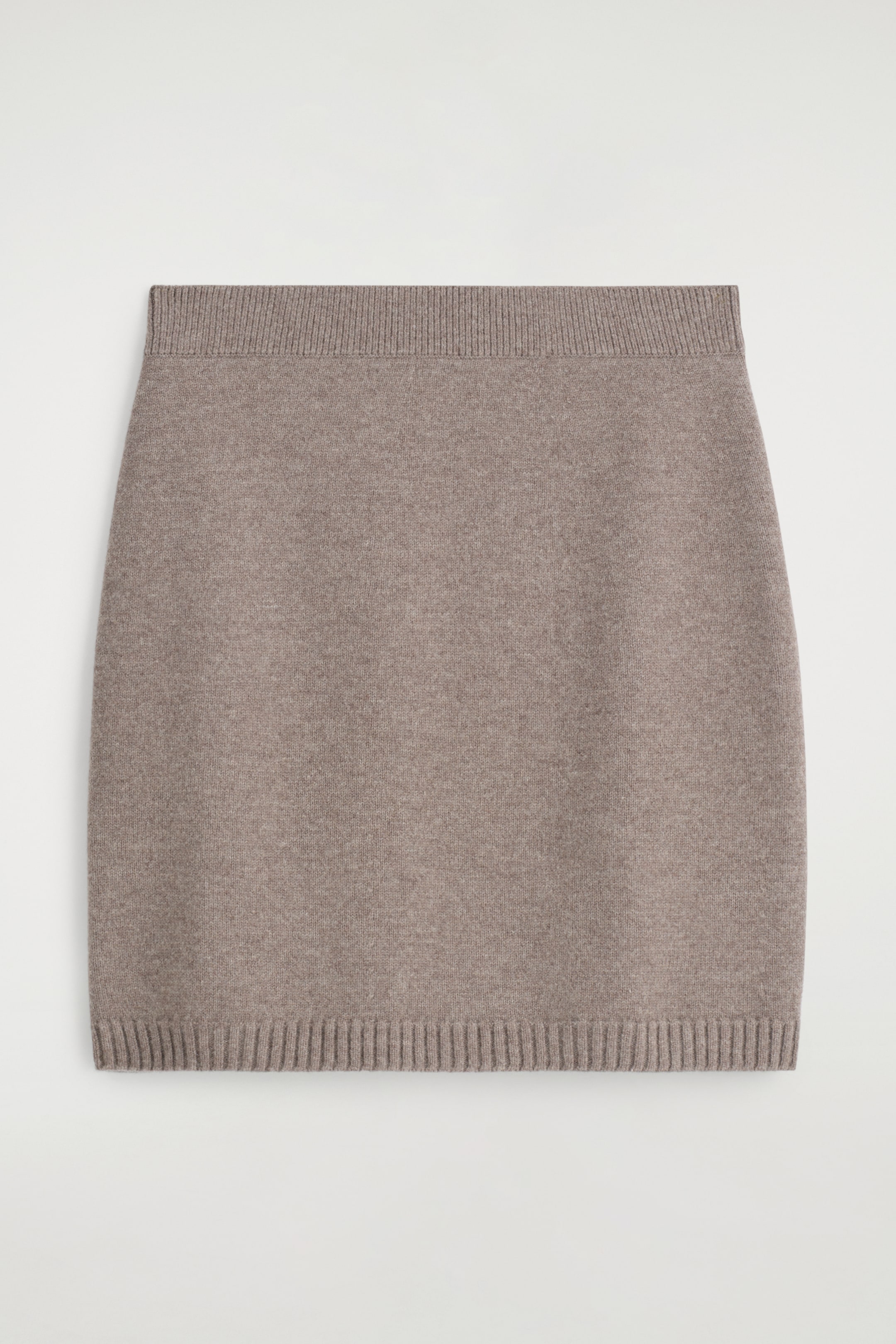 Ingrandisci l'immagine: MERINO WOOL MINI SKIRT - MOLE - DONNA | H&M CH 8