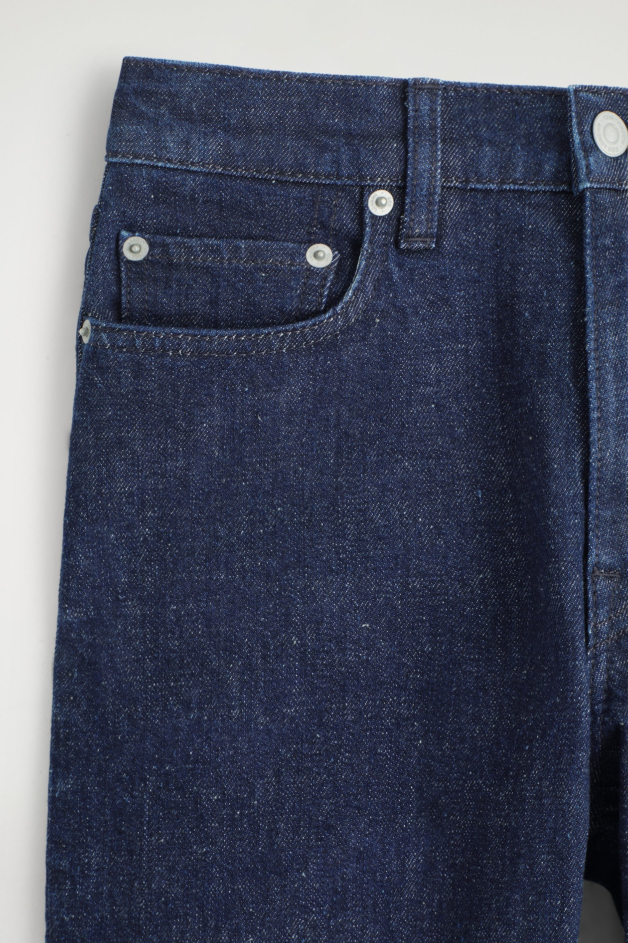 FLUTE SLIM-LEG JEANS — DARK BLUE