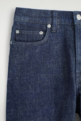 FLUTE SLIM-LEG JEANS — DARK BLUE 5
