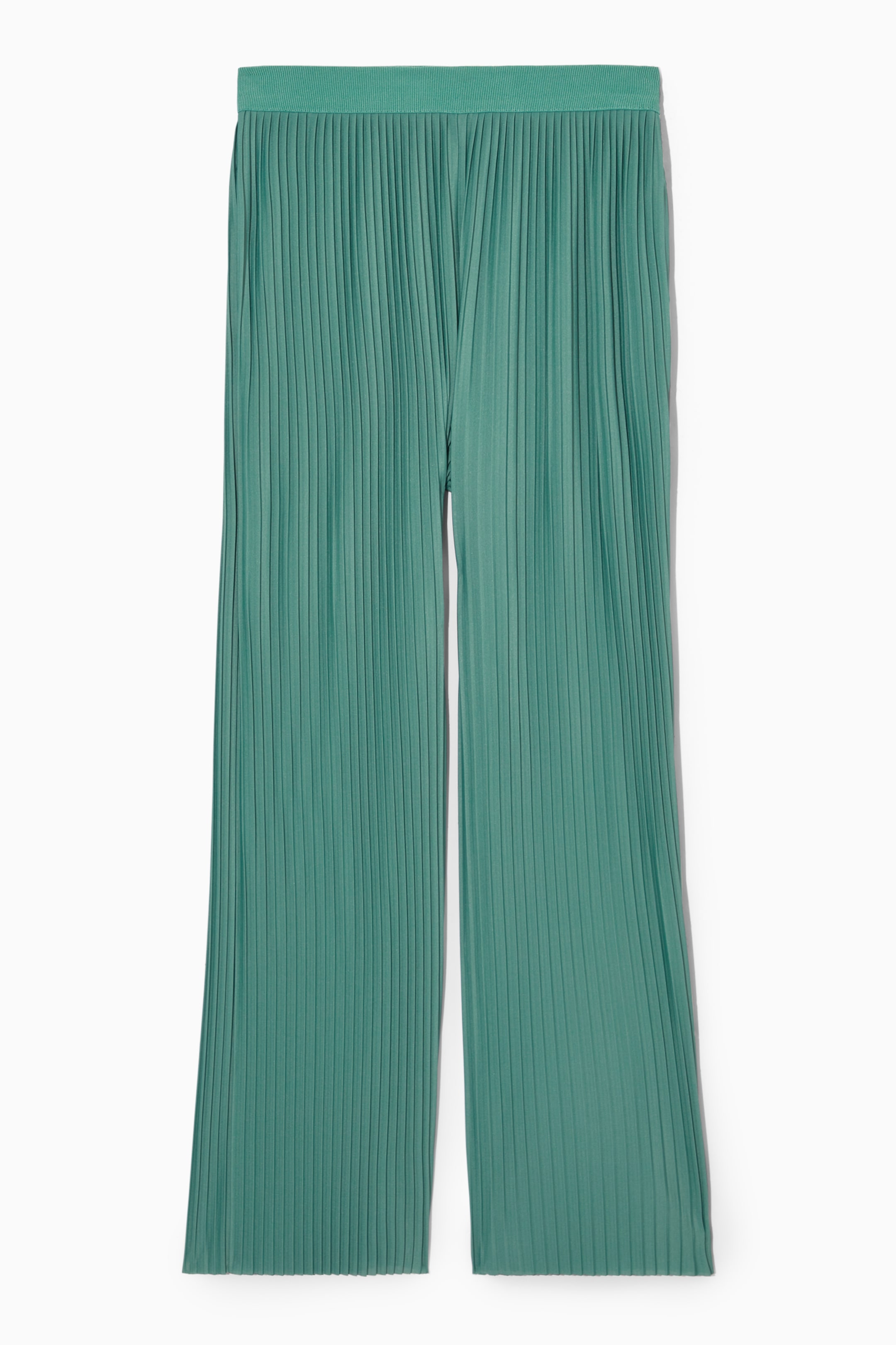 Ingrandisci l'immagine: PLISSÉ TROUSERS - GREEN - DONNA | H&M CH 1