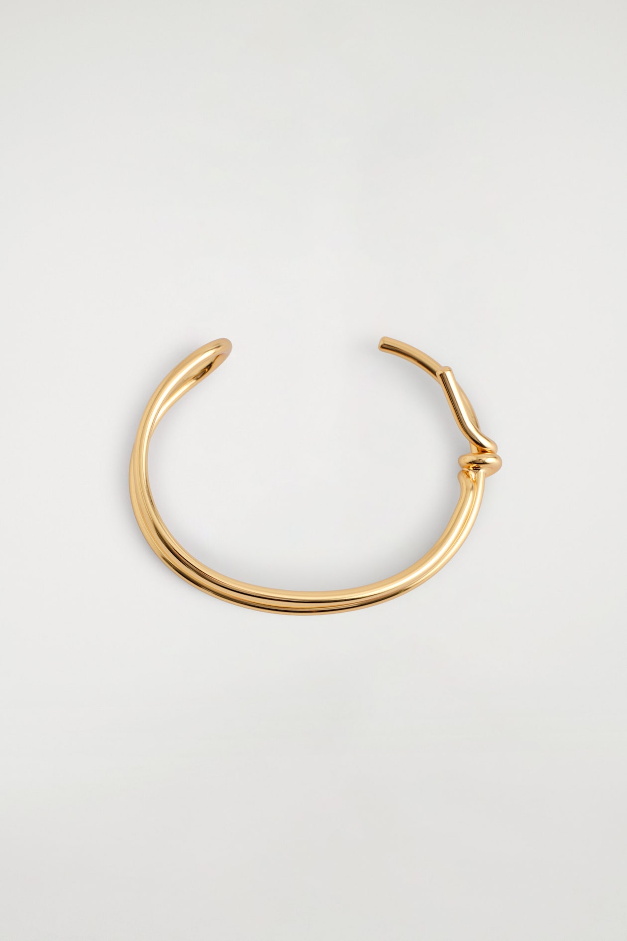 KNOTTED CUFF — GOLD
