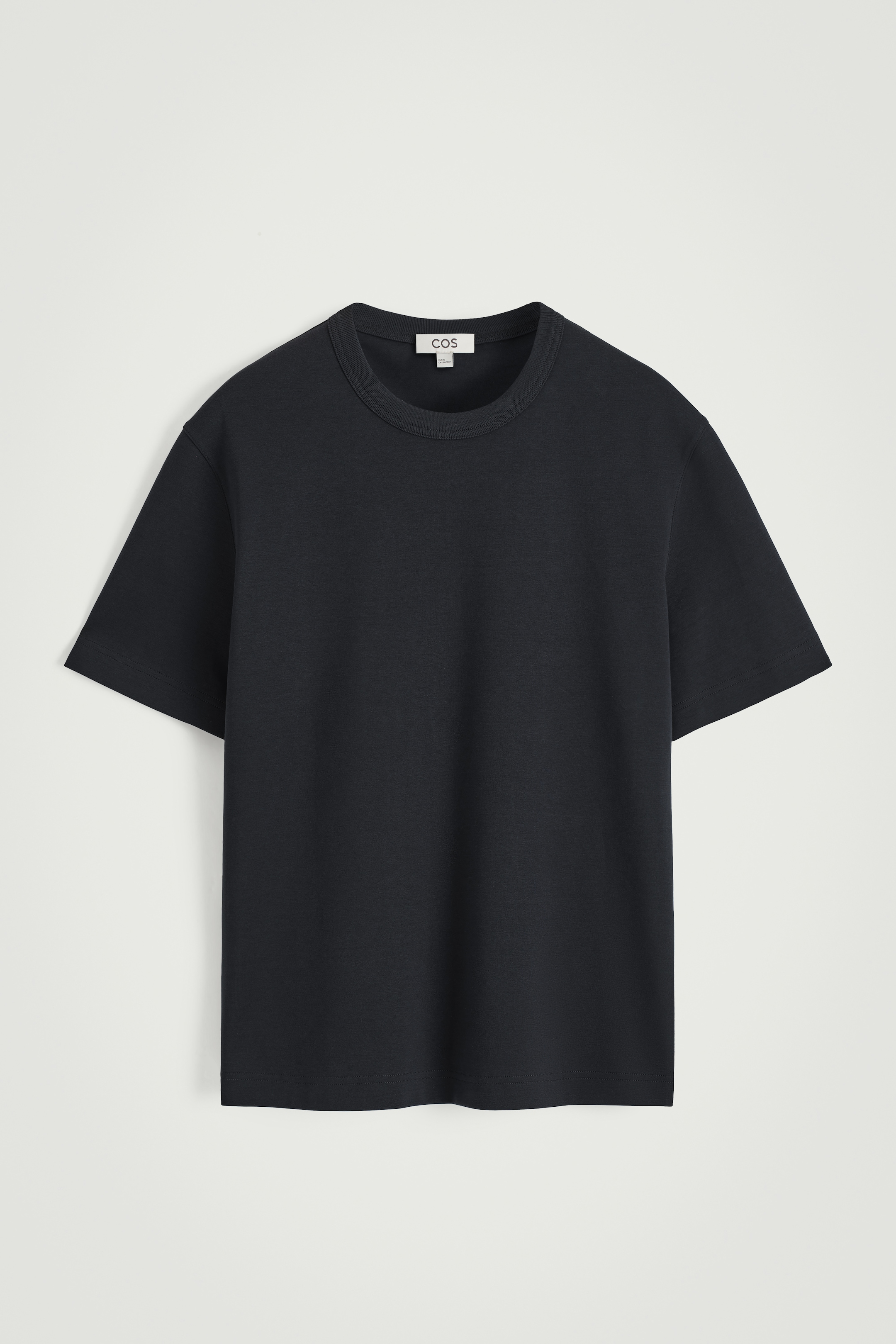 Grotere afbeelding bekijken: INTERLOCK KATOENEN T-SHIRT MET RONDE HALS - MARINEBLAUW - HEREN | H&M BE 6