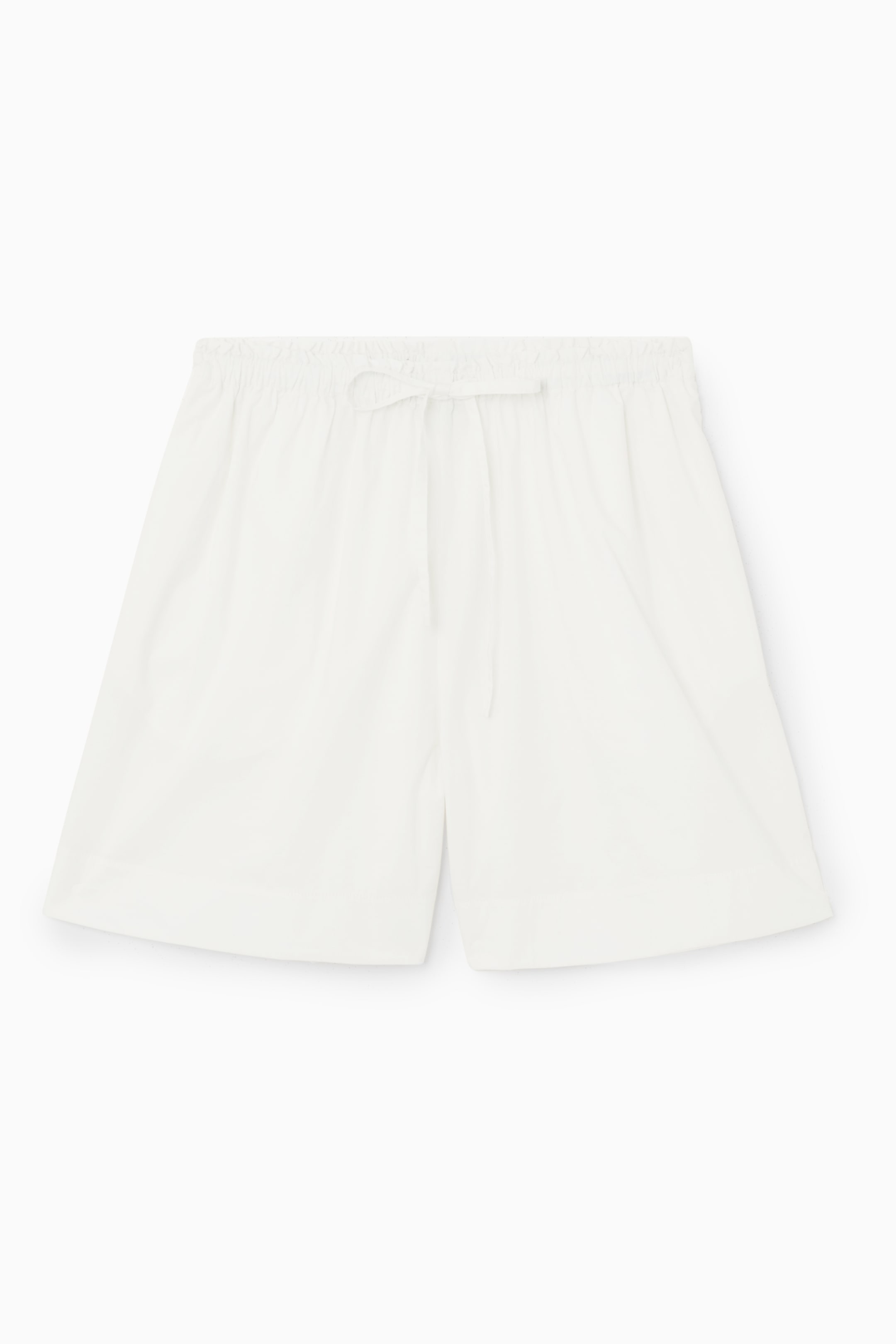 Ingrandisci l'immagine: GATHERED DRAWSTRING SHORTS - WHITE - DONNA | H&M CH 1