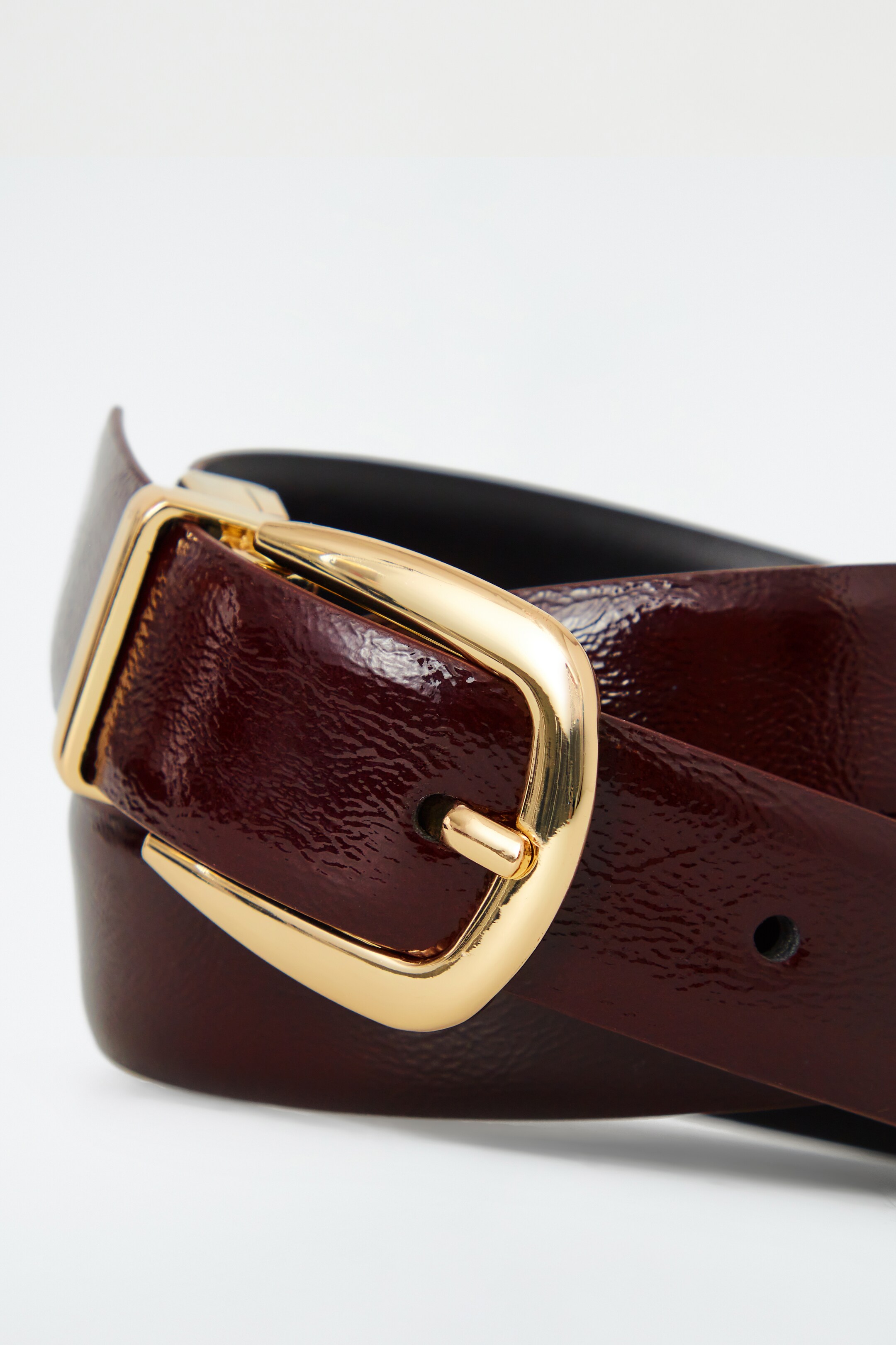 Größeres Bild anzeigen: WENDBARER LEDERGÜRTEL - BORDEAUX/SCHWARZ - Ladies | H&M AT 4