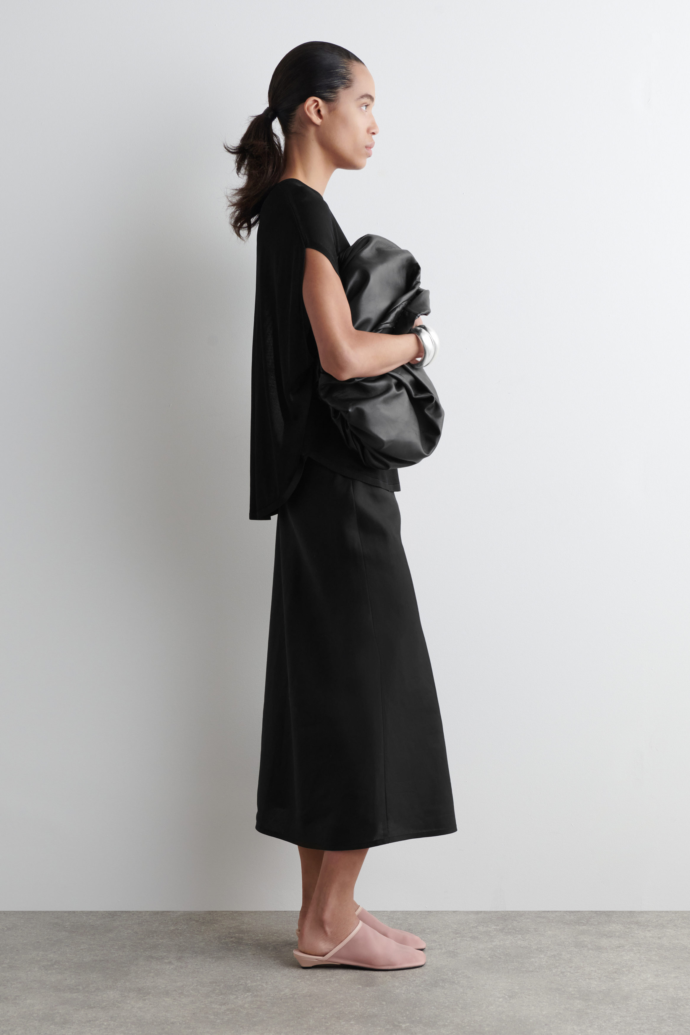 SHEER MESH MULES - PINK | COS