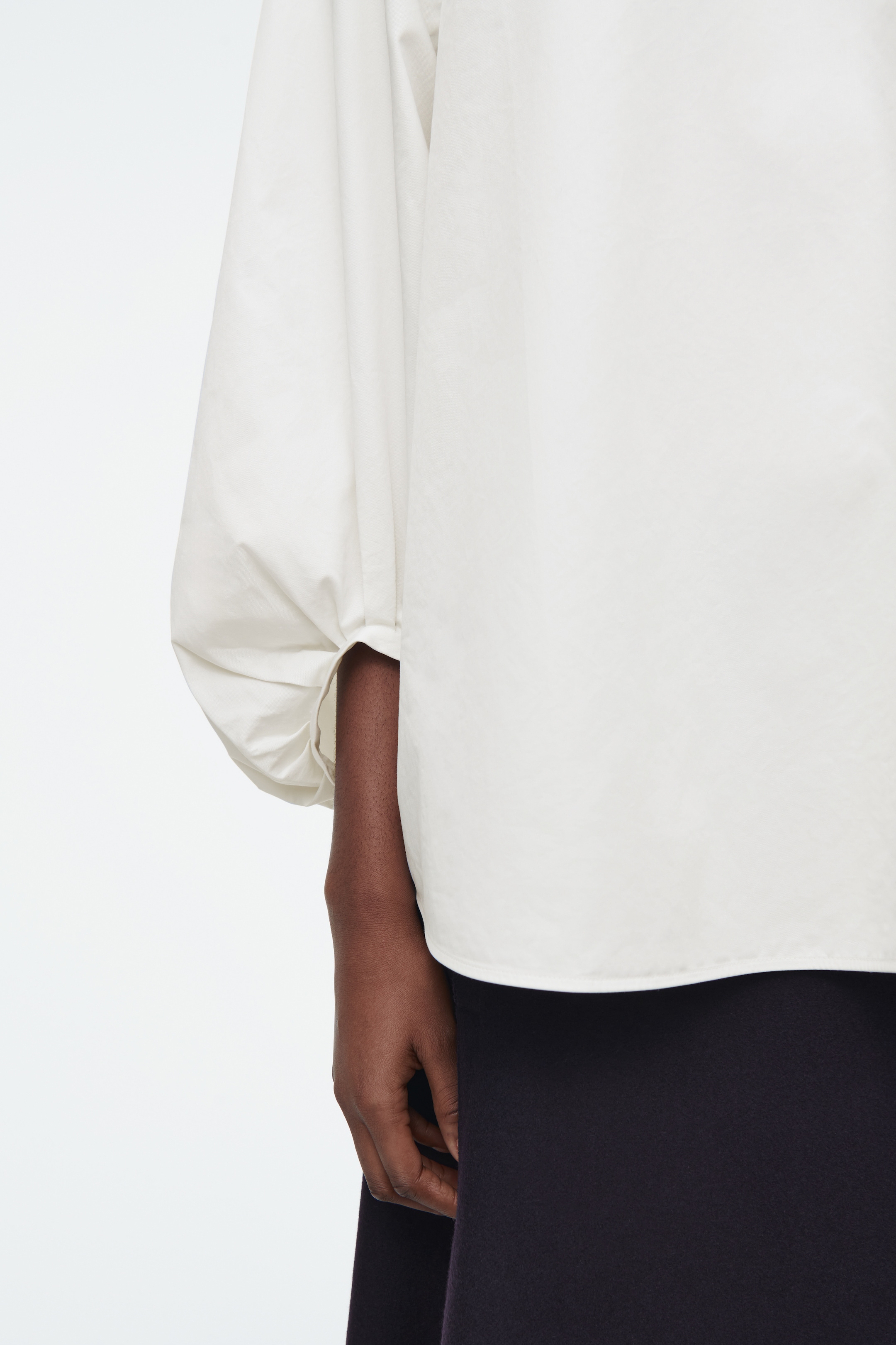 Zobacz większy obraz: BLUZKA Z BALONOWYMI RĘKAWAMI - BIAŁY - ONA | H&M PL 5