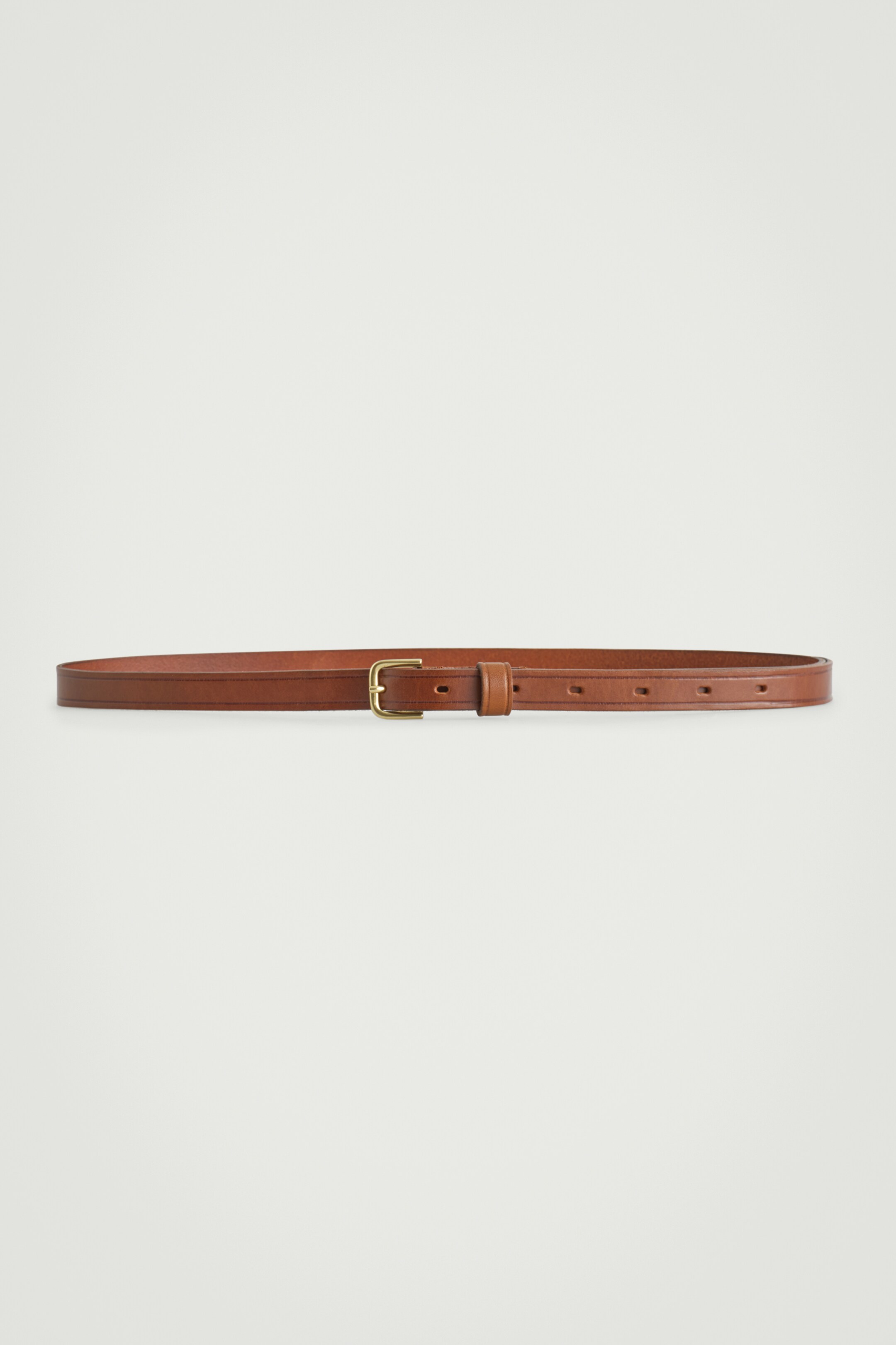 Grösseres Bild ansehen: SCHMALER LEDERGÜRTEL - BRAUN - HERREN | H&M CH 2