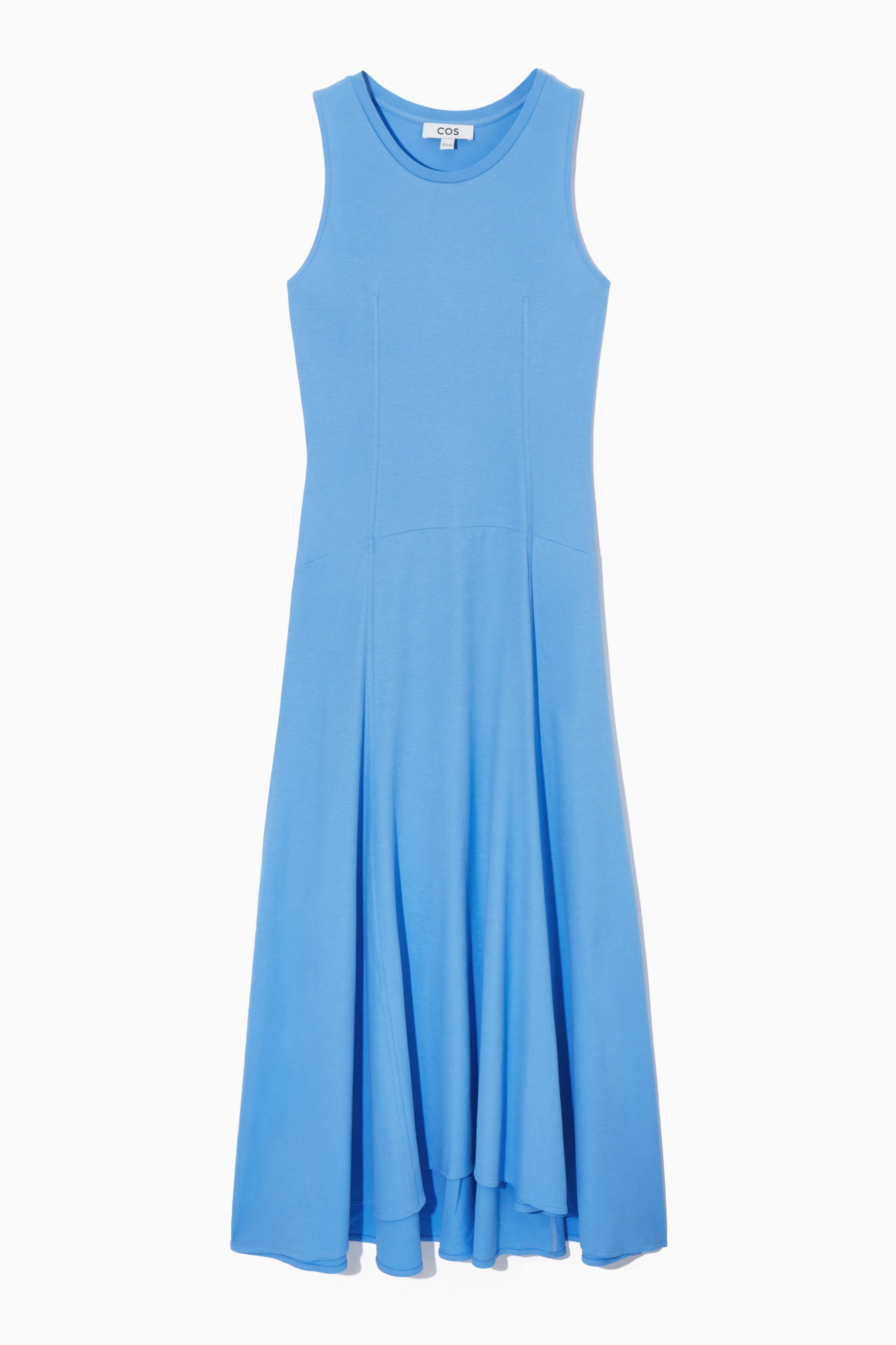 Agrandir l'image: ROBE LONGUE SANS MANCHES TAILLE BASSE - BLEU CIEL - FEMME | H&M CH 1