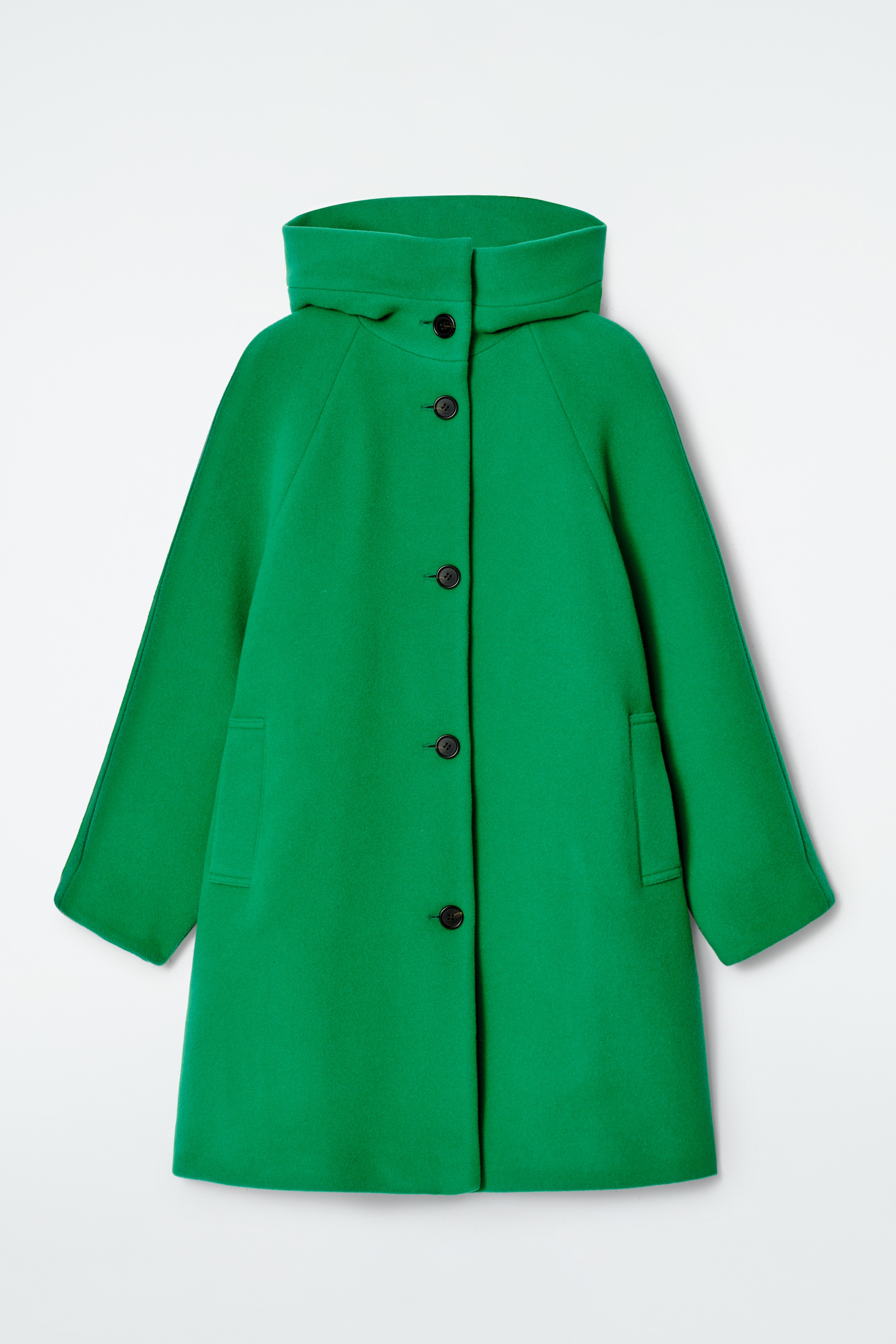 Visualizza immagine più grande: CAPPOTTO OVERSIZE IN LANA CON CAPPUCCIO - VERDE - DONNA | H&M IT 6