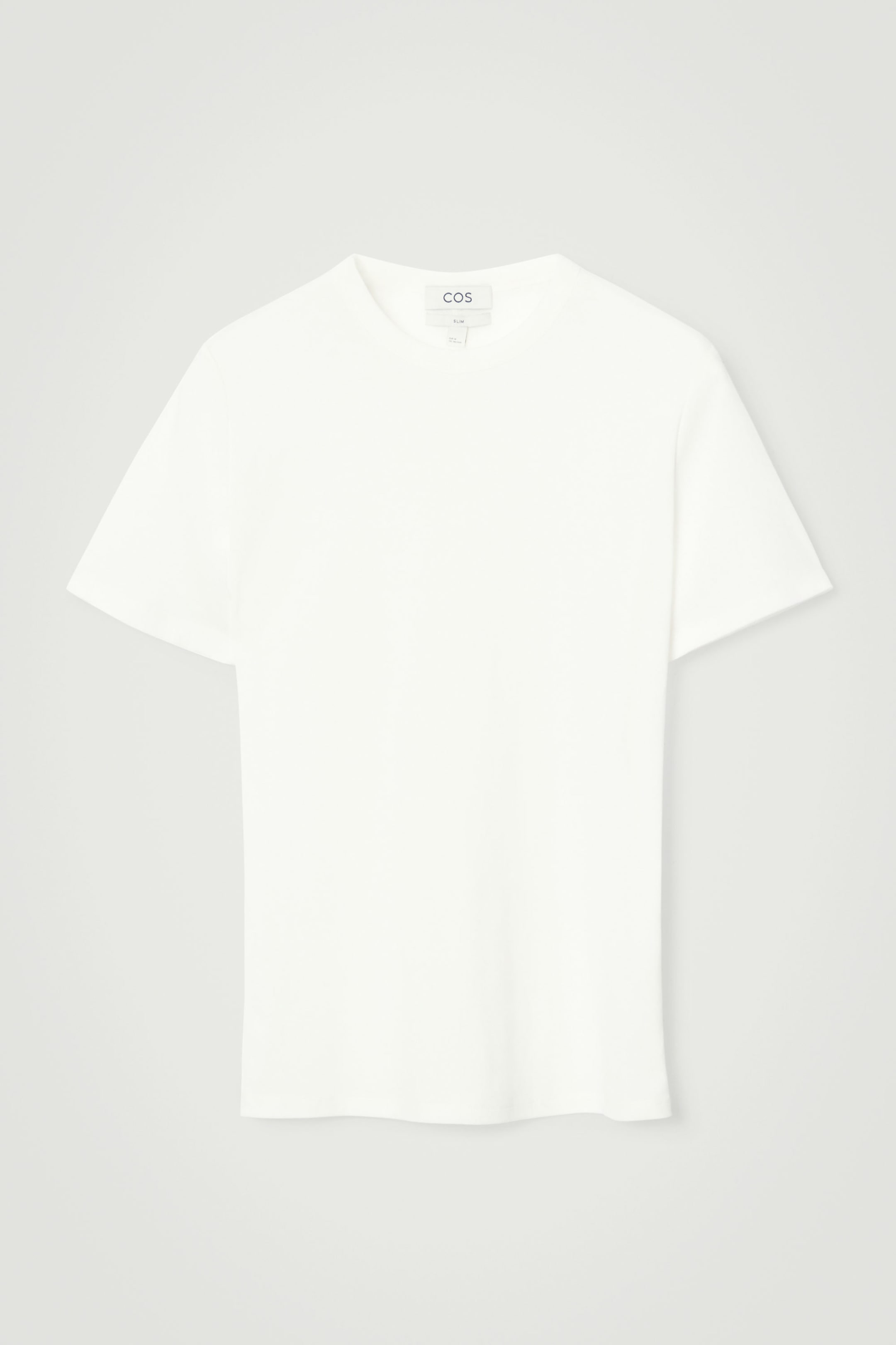 SLIM COTTON-CREPE T-SHIRT