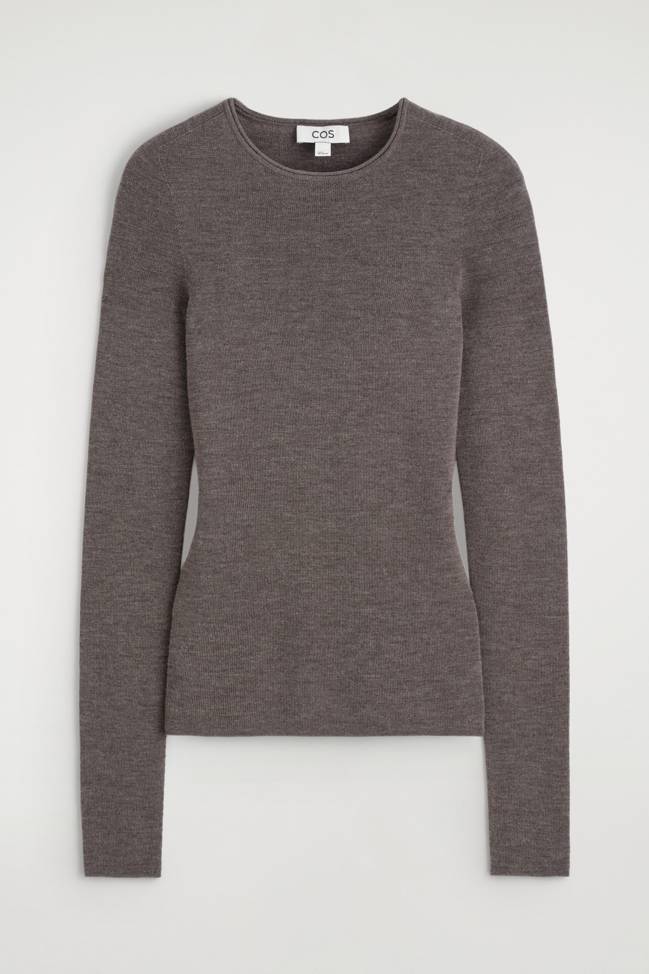 SEAMLESS MERINO WOOL LONG-SLEEVED TOP