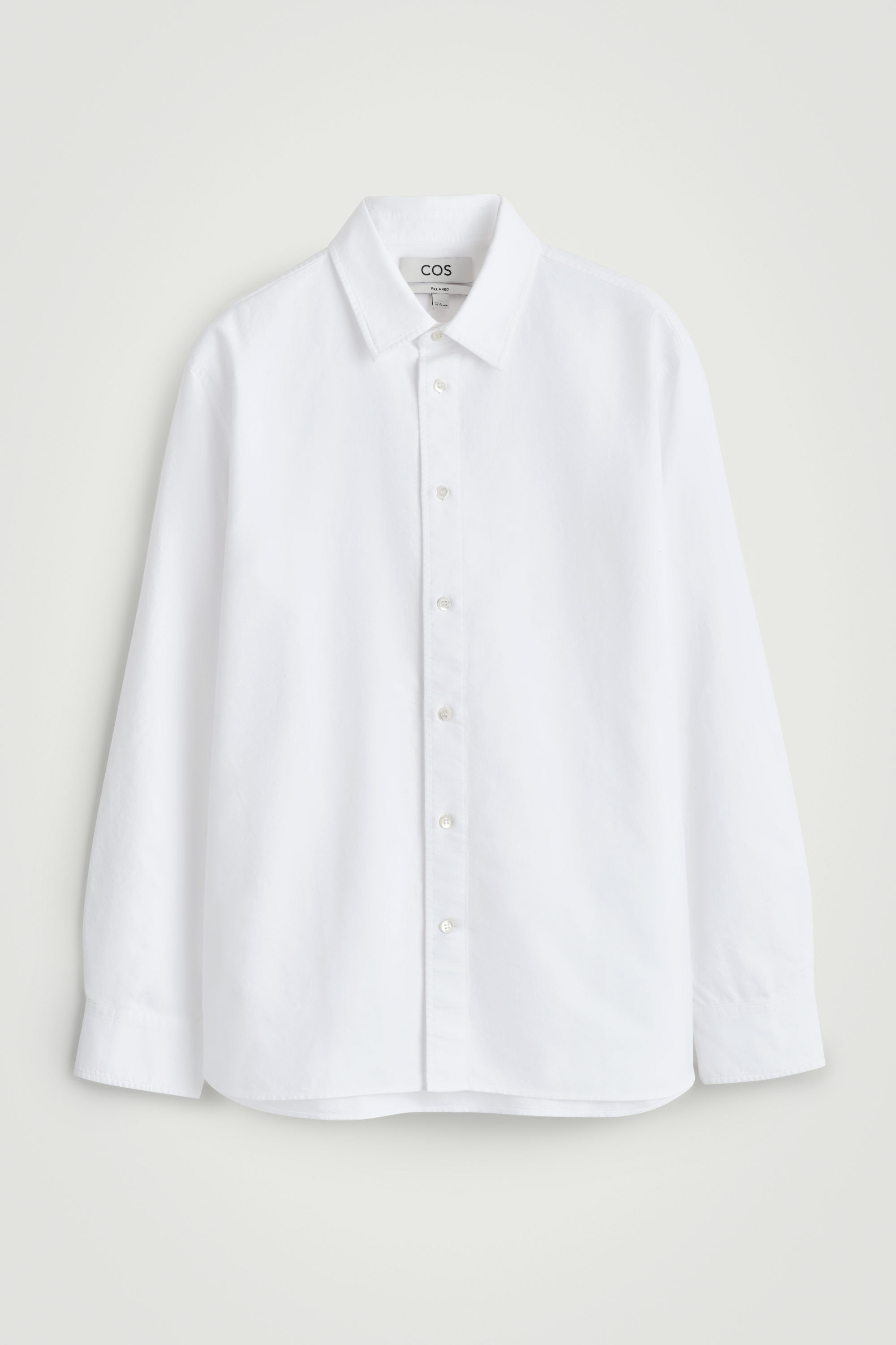 Tシャツ・カットソー C.P. Company White oxford shirt (18CMSH128A110143G 103) Cp Company/シーピー カンパニー｜ホワイト オックスフォード シャツ