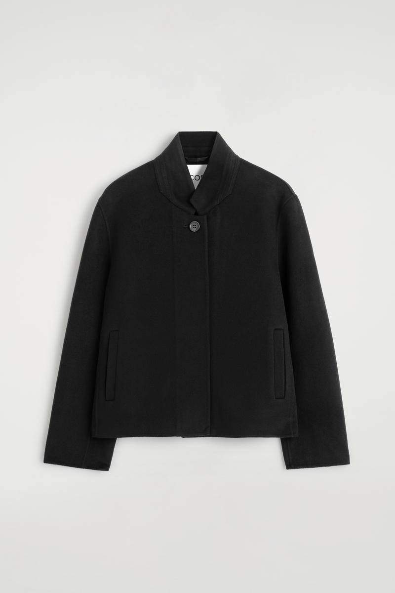 Structured Double-Faced Wool Jacket