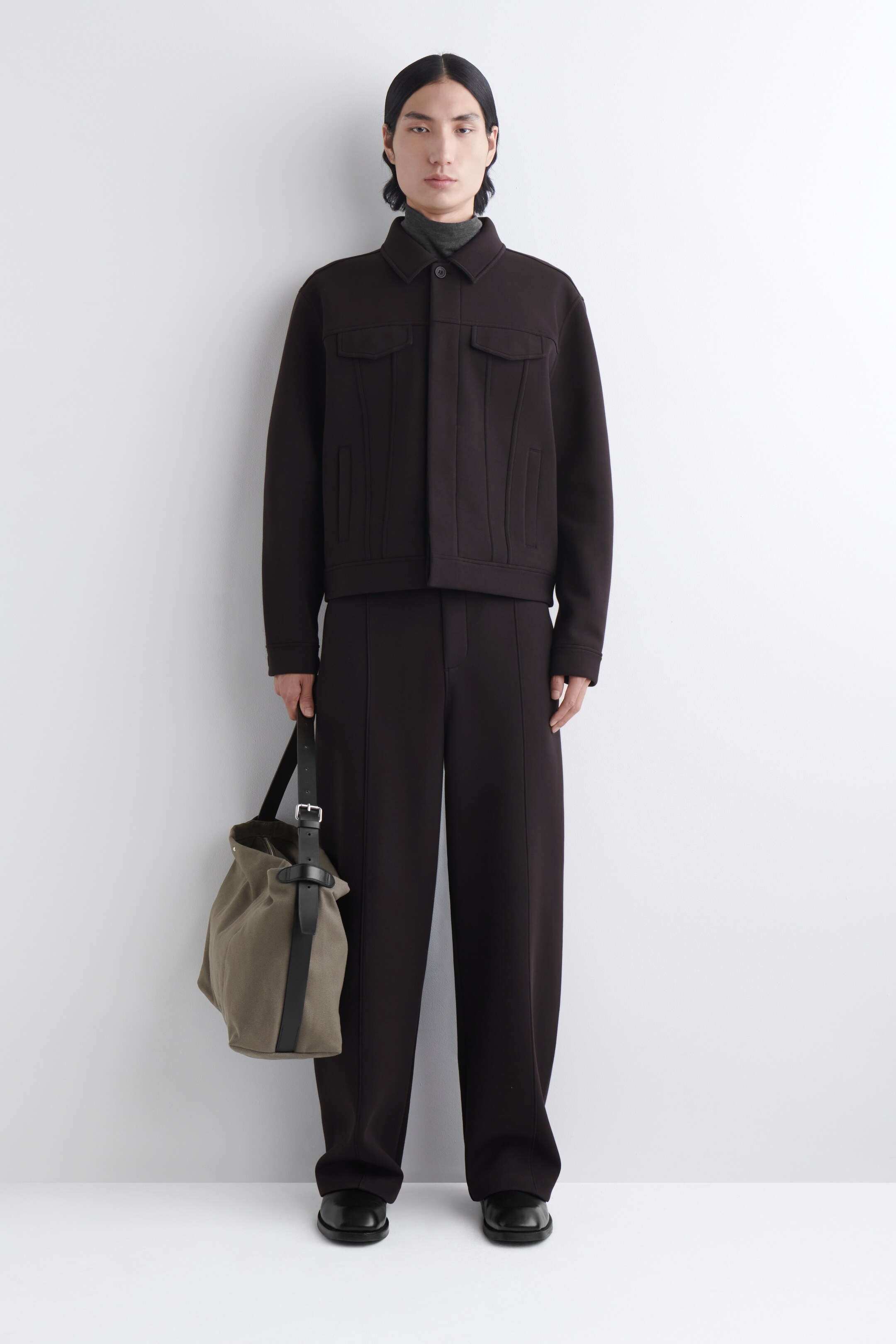 Grösseres Bild ansehen: UTILITY MESSENGER BAG - CANVAS - GRAU - HERREN | H&M CH 2