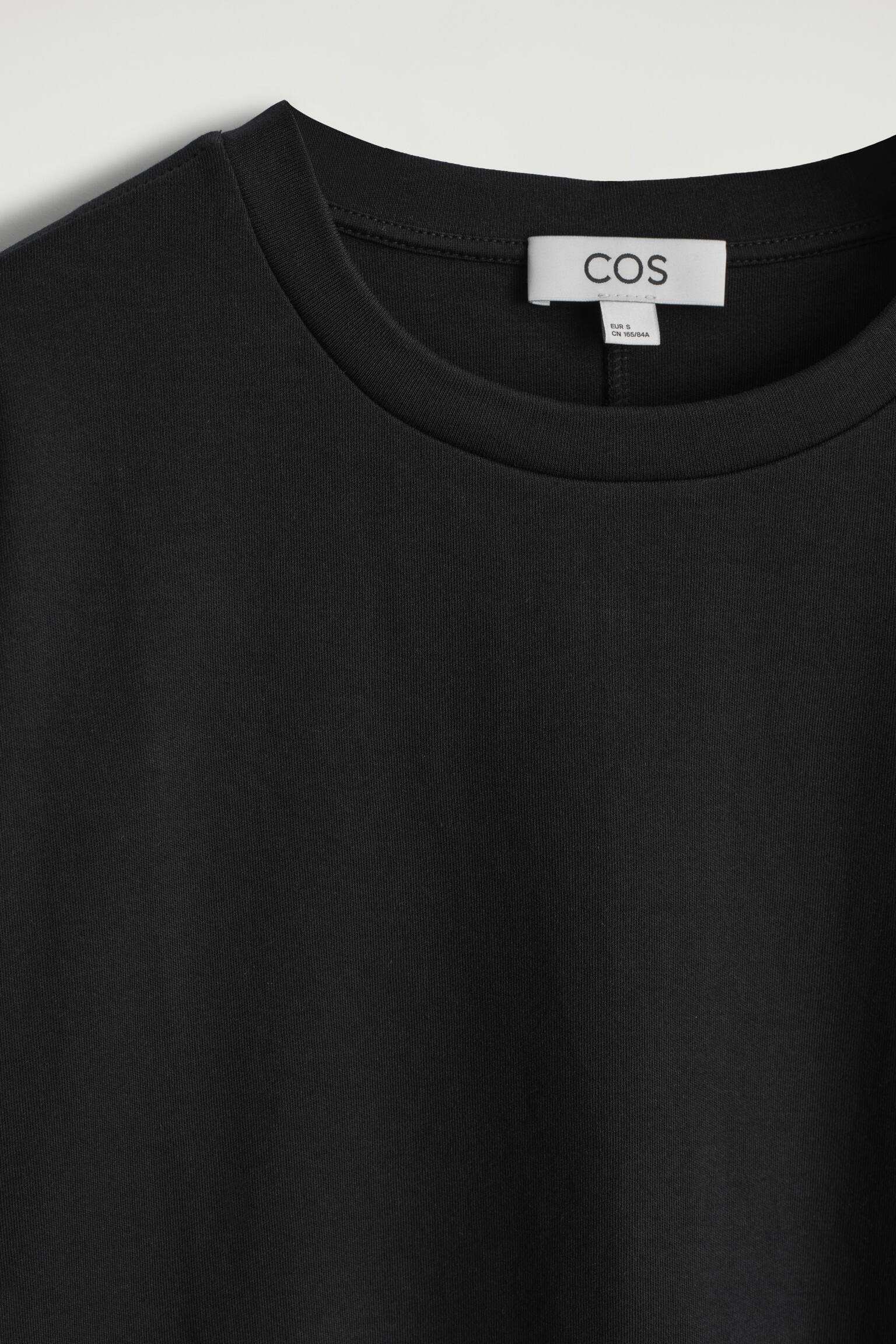 T-SHIRT OVERSIZE IN COTONE DAL TAGLIO BOXY - NERO/BIANCO/MARRONE SCURO/GIALLO BURRO - 6