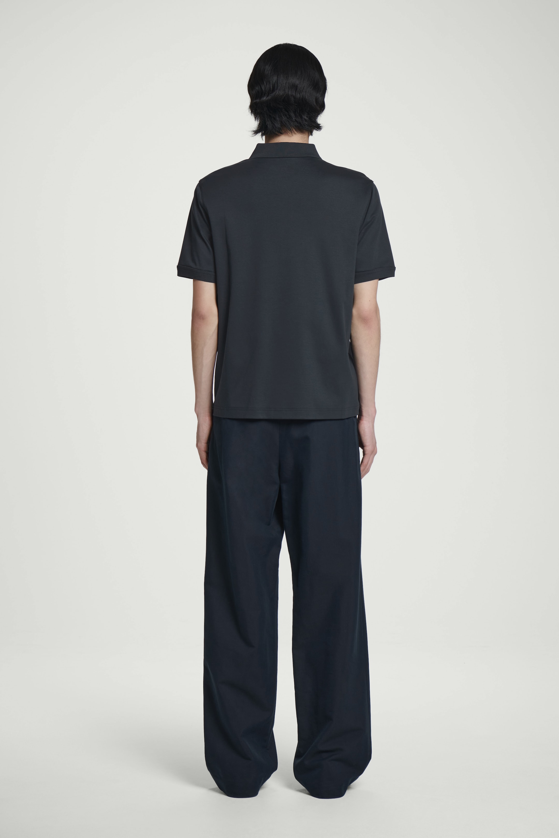 Grotere afbeelding bekijken: REGULAR-FIT GEMERCERISEERD-KATOENEN POLOSHIRT - MARINEBLAUW - HEREN | H&M BE 4
