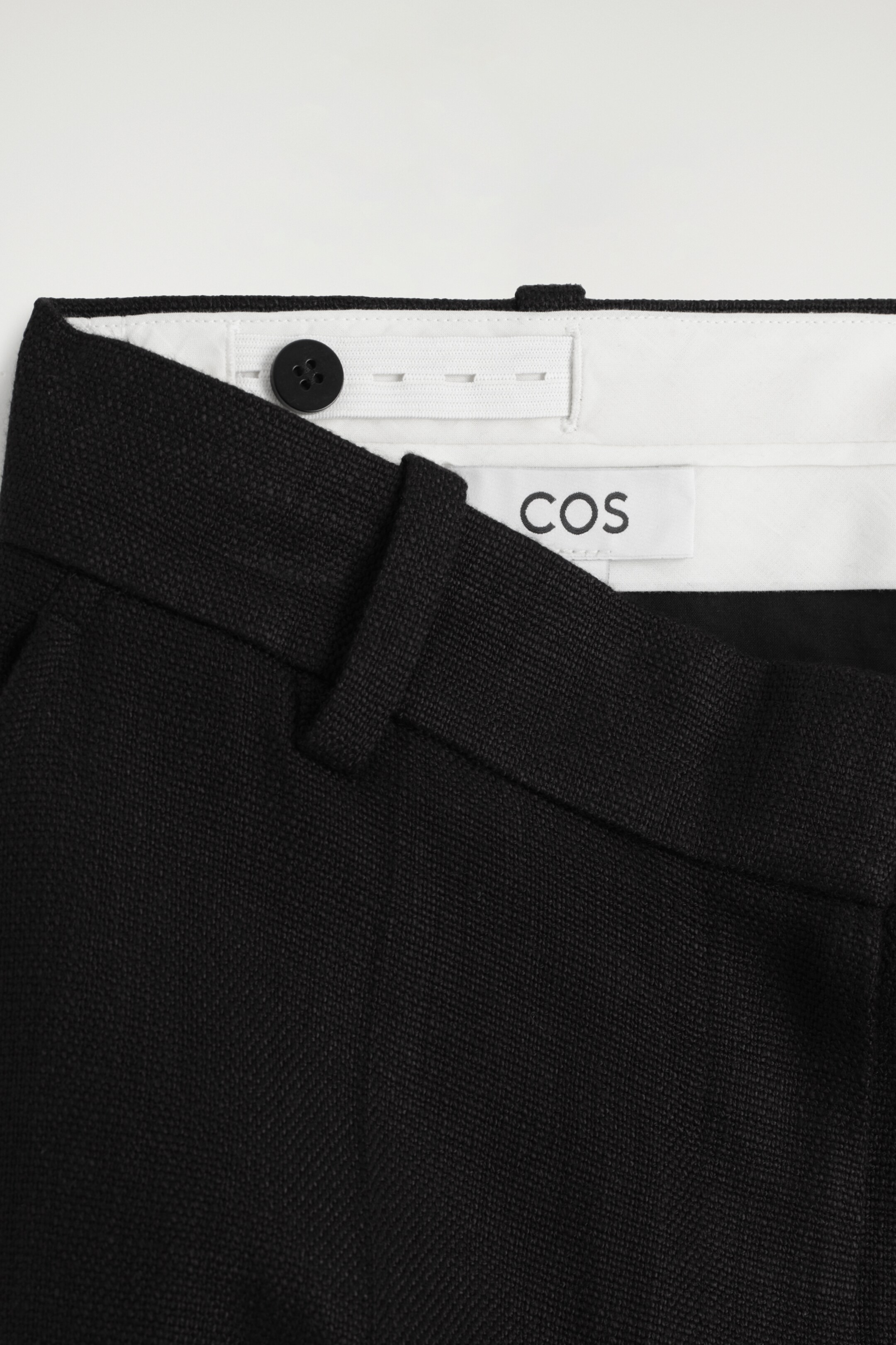 Grotere afbeelding bekijken: Verkorte, op maat gemaakte broek - ZWART - DAMES | H&M BE 6