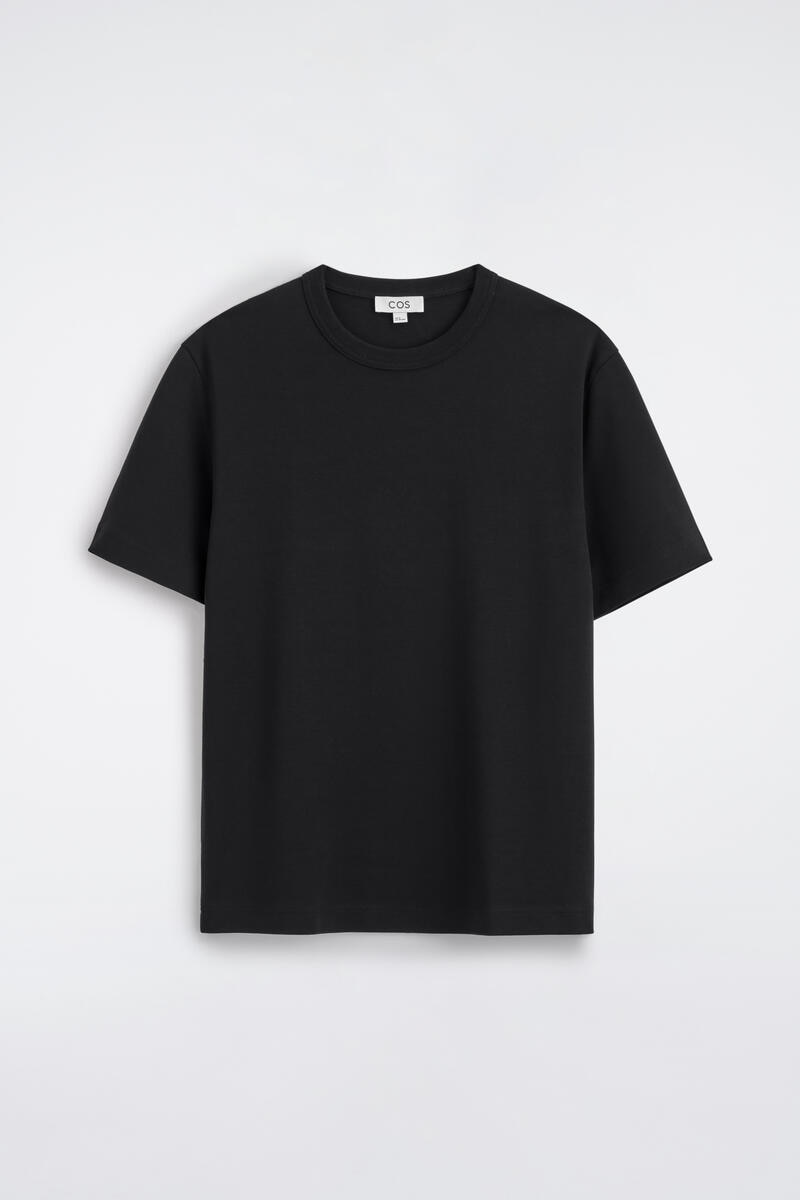 Interlock Cotton Crew-Neck T-Shirt