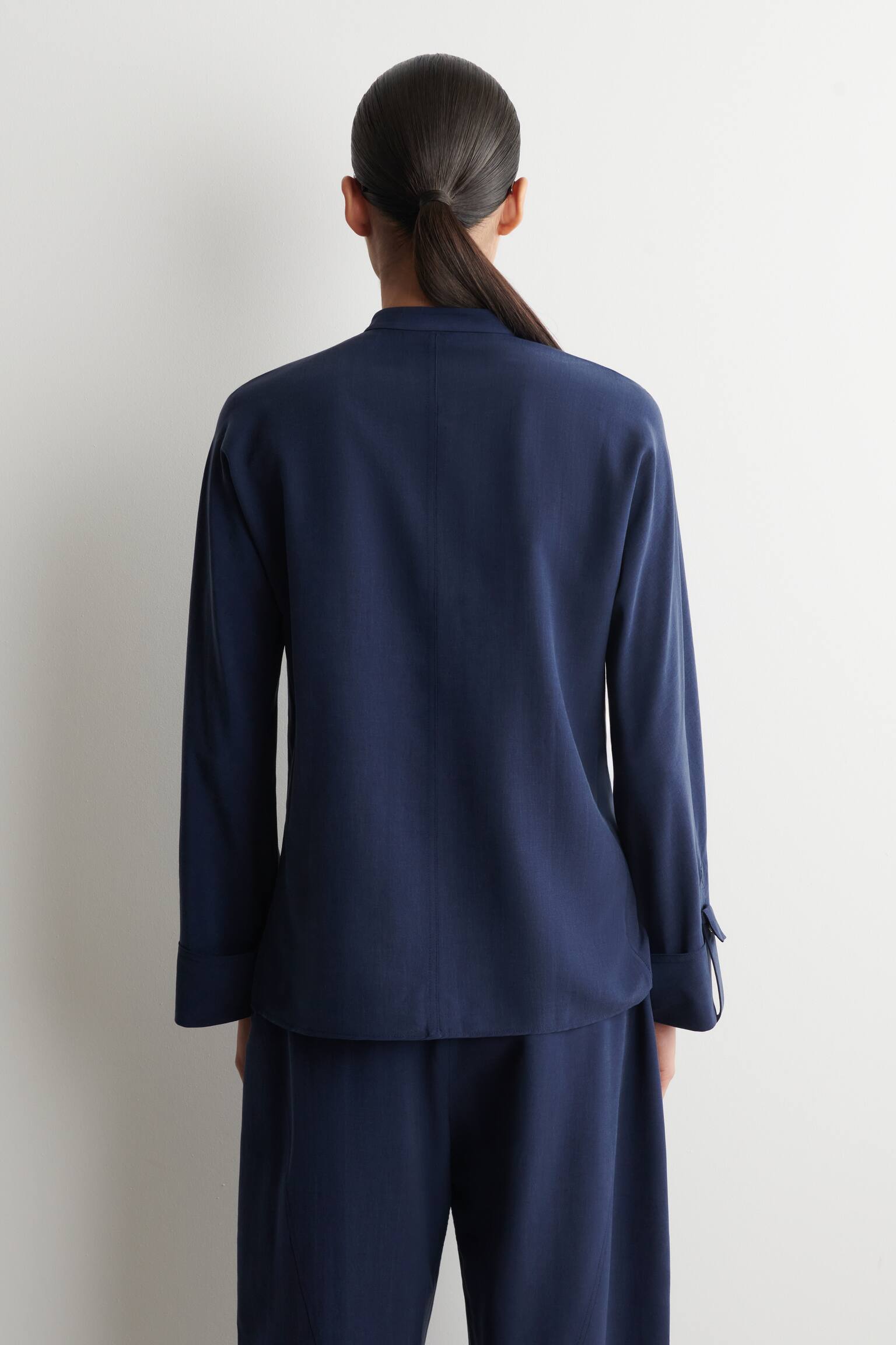 FLUID UTILITY SHIRT - NAVY - 1