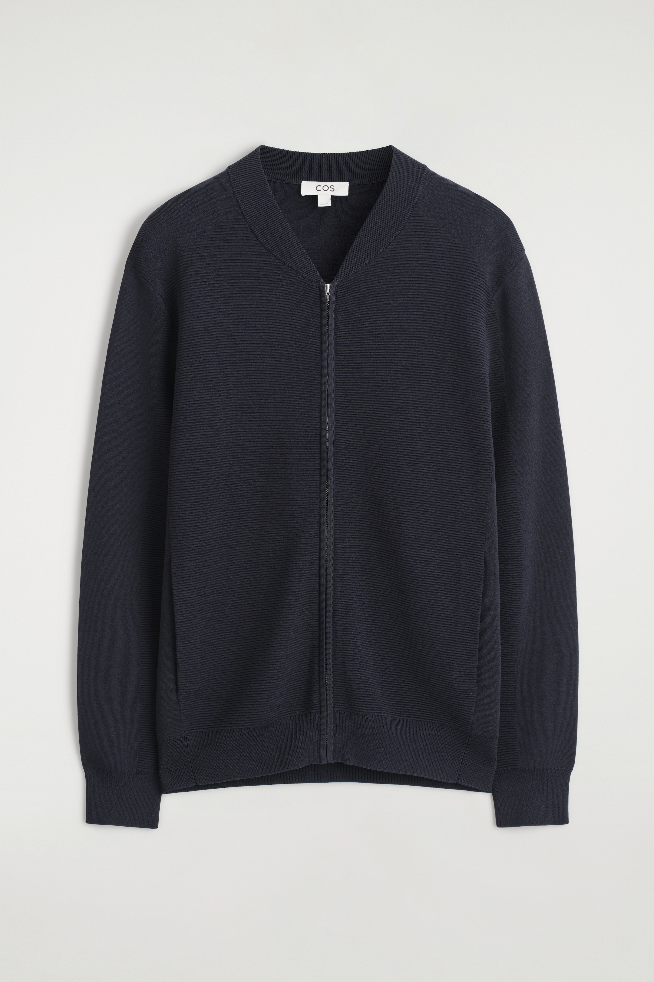 Visualizza immagine più grande: BOMBER IN MAGLIA TESTURIZZATA - BLU NAVY - UOMO | H&M IT 6