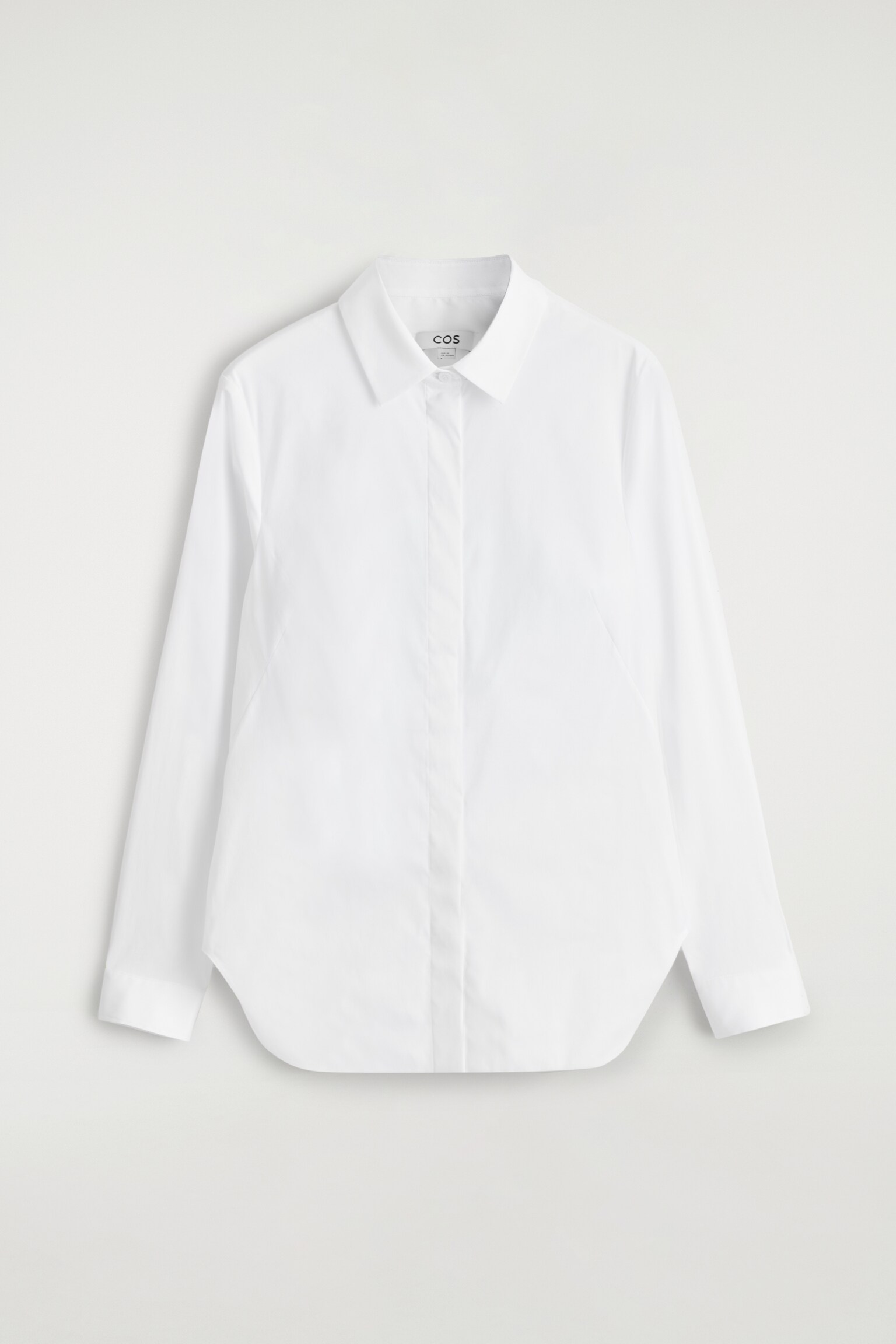 CHEMISE CLASSIQUE EN COTON - BLANC - 2
