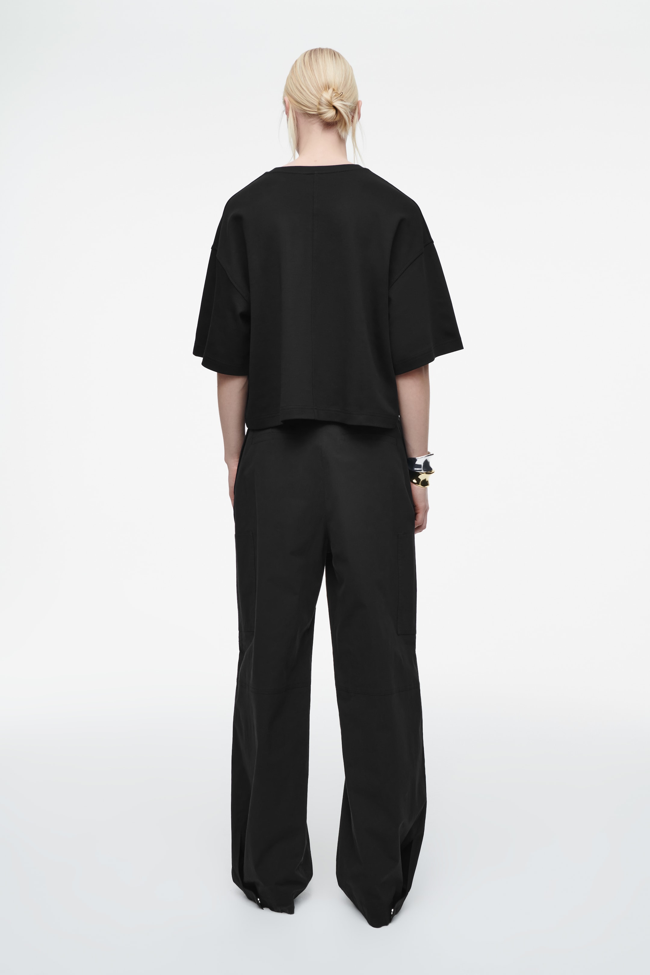 Grotere afbeelding bekijken: Oversized boxy T-shirt - ZWART - DAMES | H&M BE 7