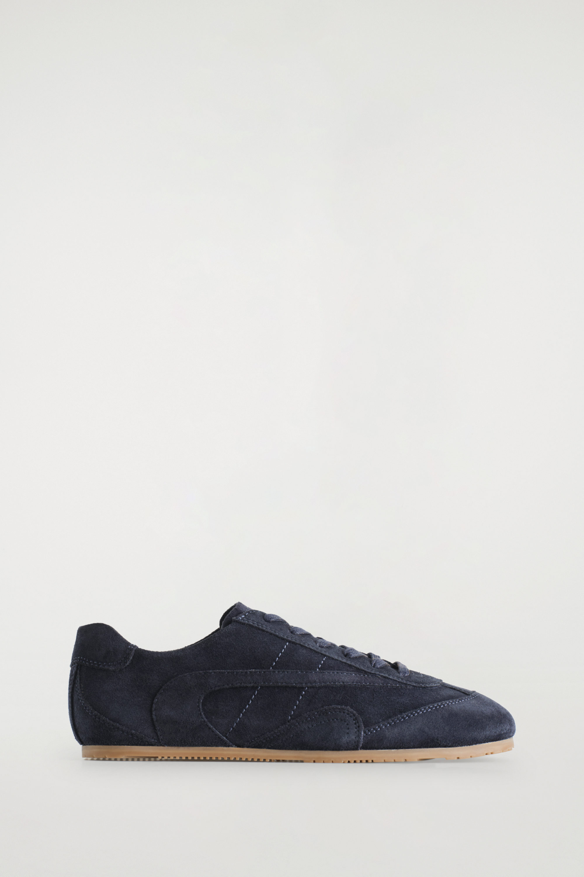 MINIMAL LEATHER SNEAKERS - NAVY | COS US