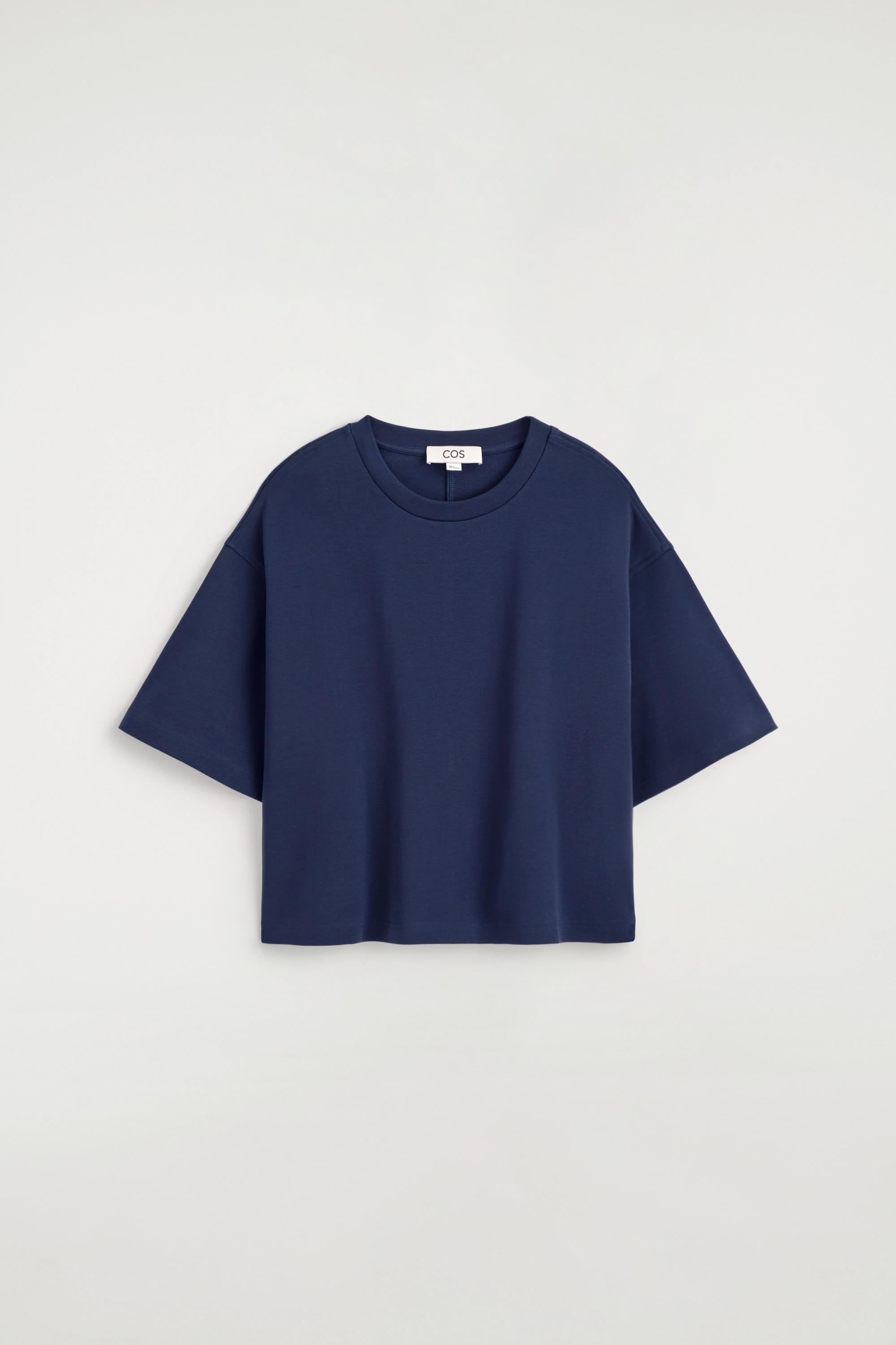 OVERSIZED BOXY COTTON T-SHIRT - NAVY/DARK GREEN/BLACK/WHITE