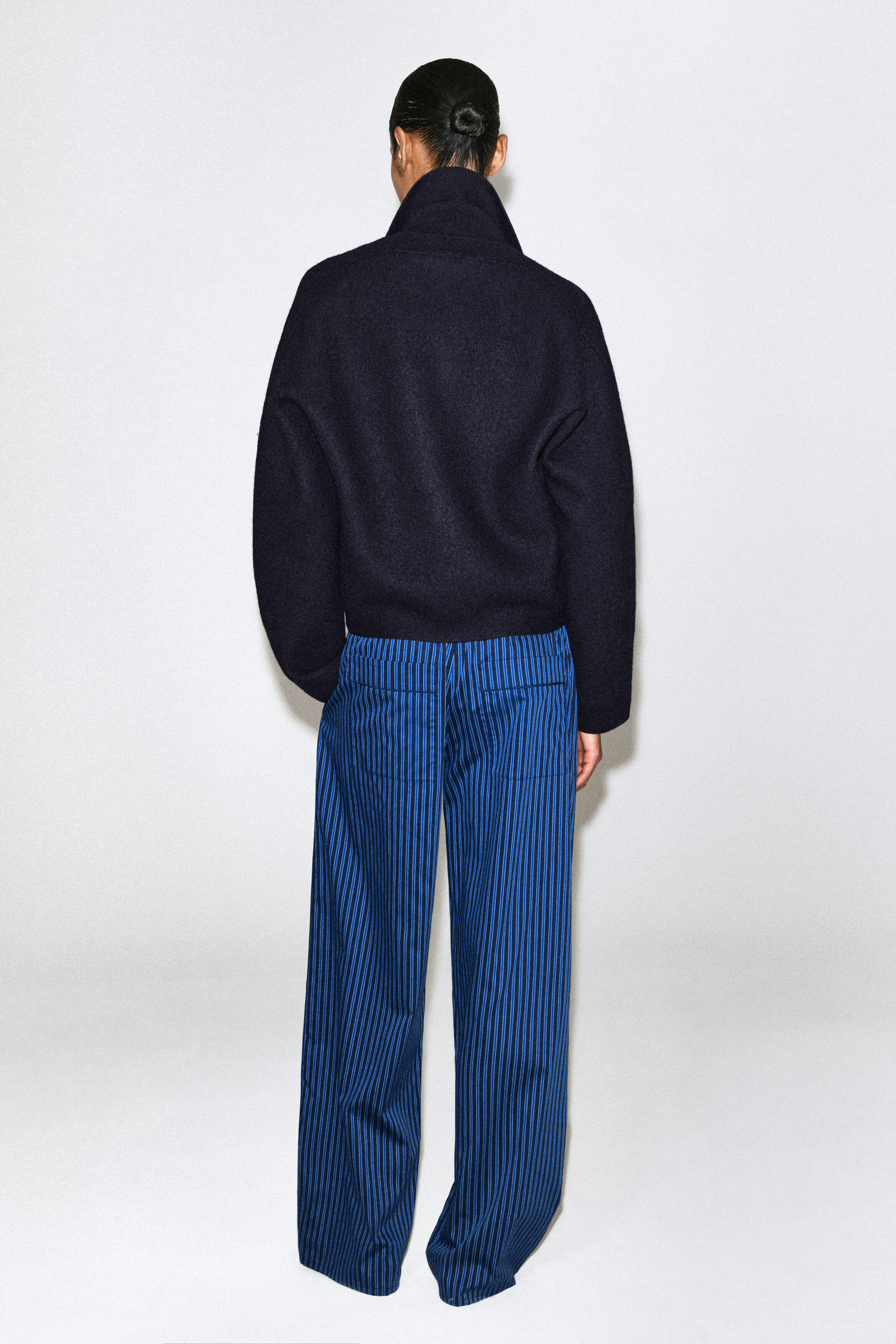 SCULPTED MERINO WOOL ZIP-UP JACKET - thumbnail 6