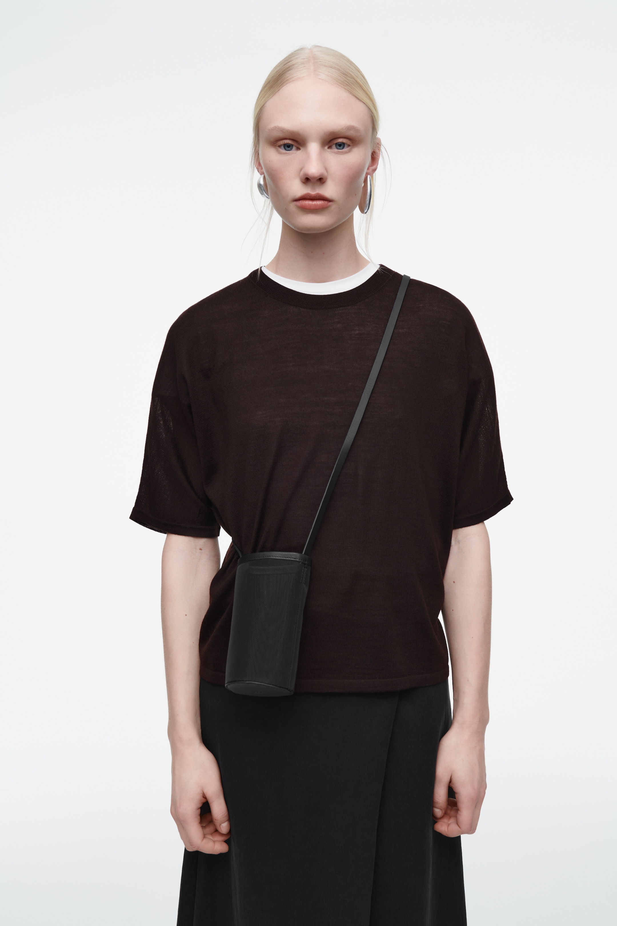 Se større billede: CROSSBODY-FLASKEHOLDER – MESH - SORT - DAME | H&M DK 1
