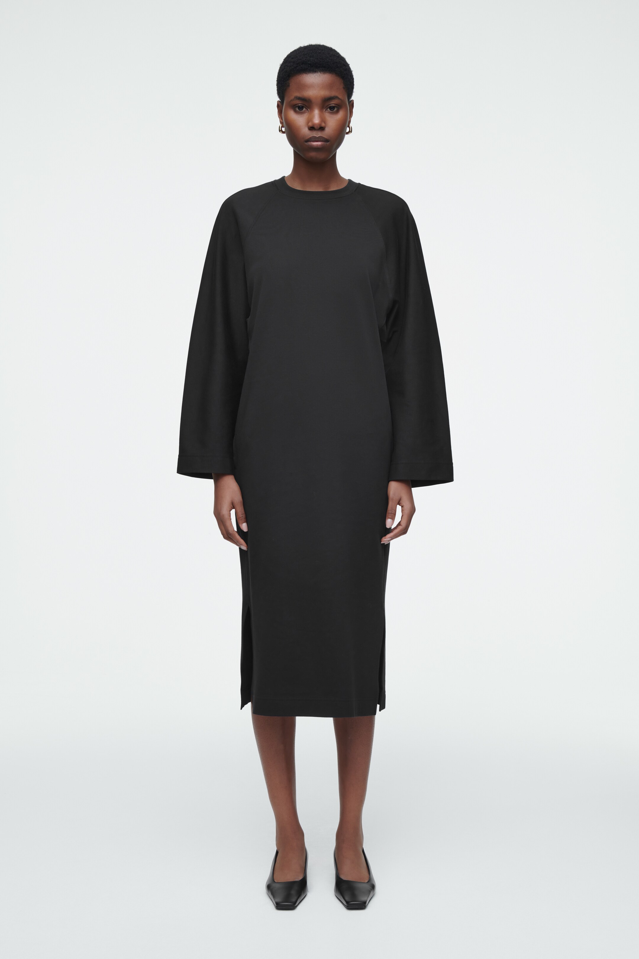 Vezi imaginea mai mare: ROCHIE MIDI DIN JERSEY - NEGRU - FEMEI | H&M RO 1