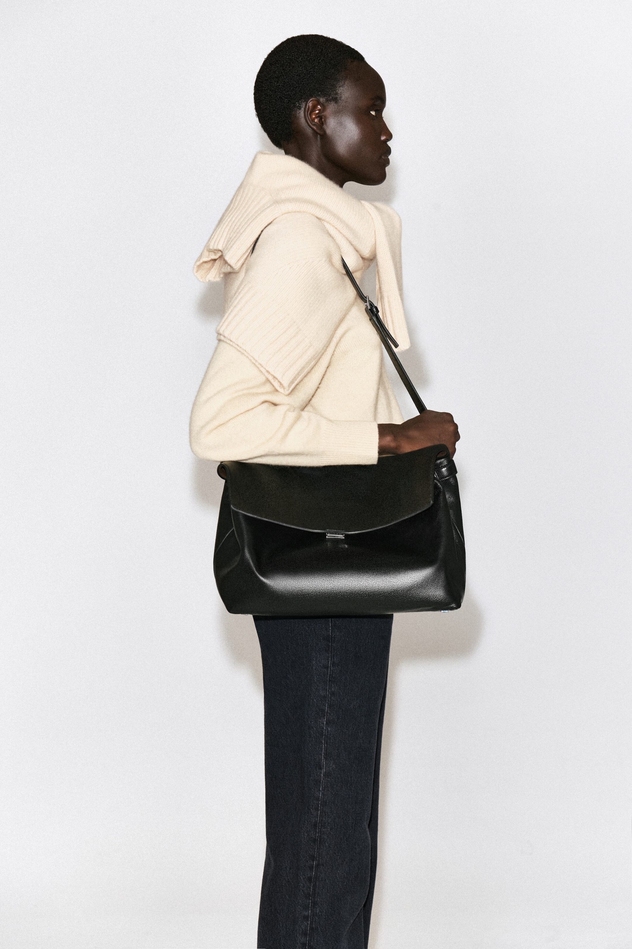 TRULLO FLAP BAG - LEATHER