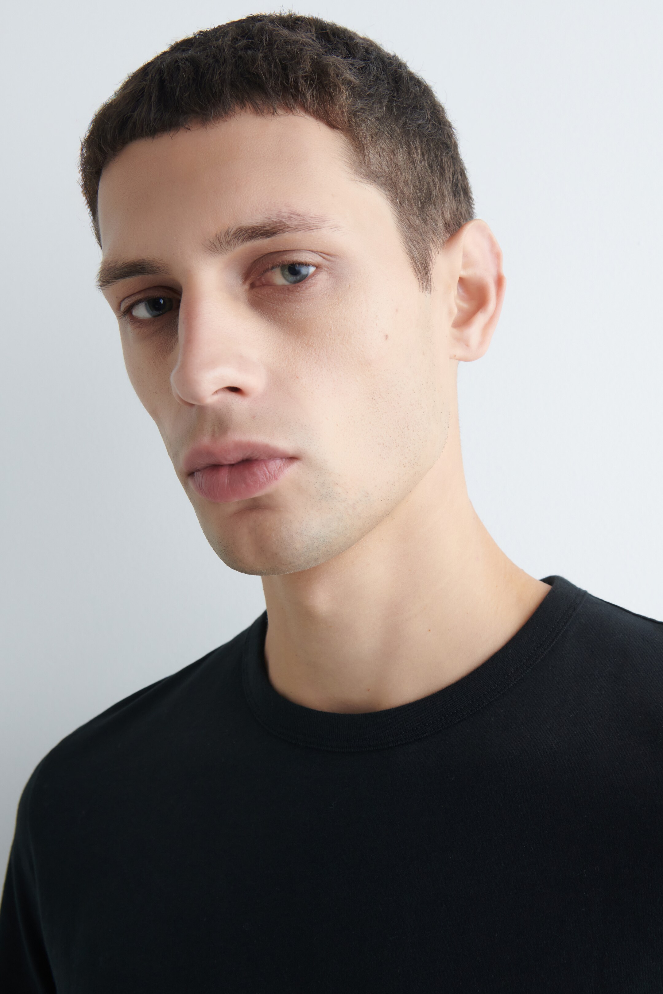 Grotere afbeelding bekijken: brushed-katoenen t-shirt - ZWART - HEREN | H&M NL 5