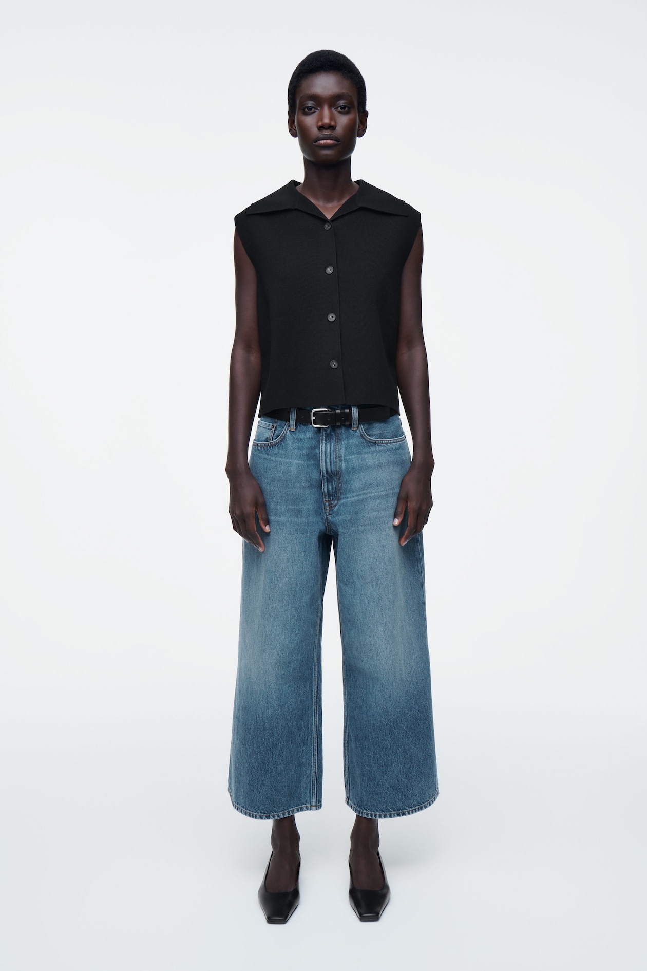 DENIM CULOTTES BLUE COS US