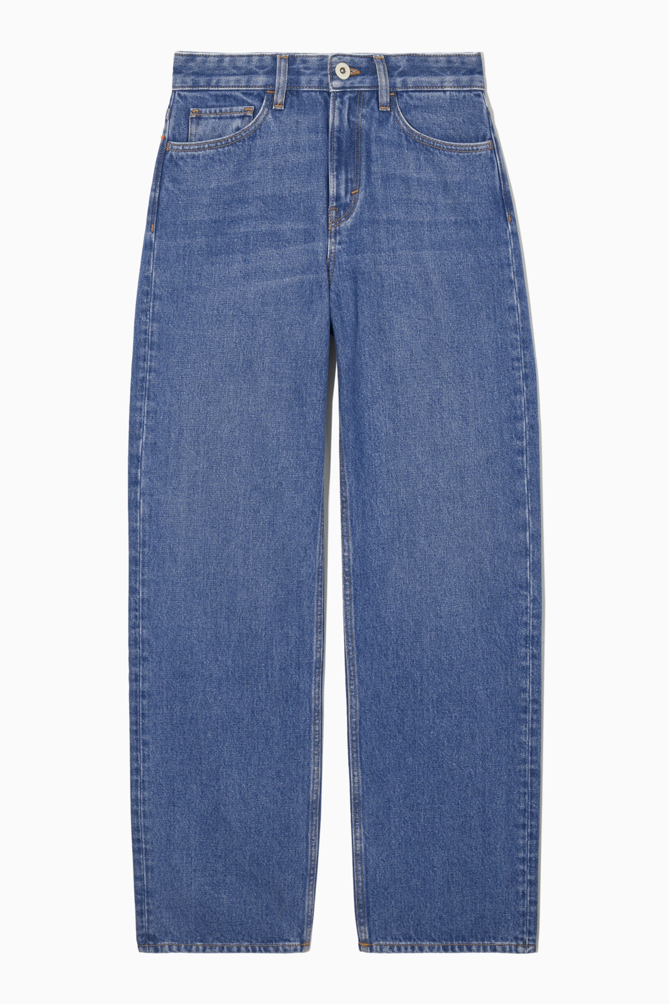 Größeres Bild ansehen: LOCKERE JEANS MIT LANGEM, GERADEM BEIN - Blau - Ladies | H&M DE 1