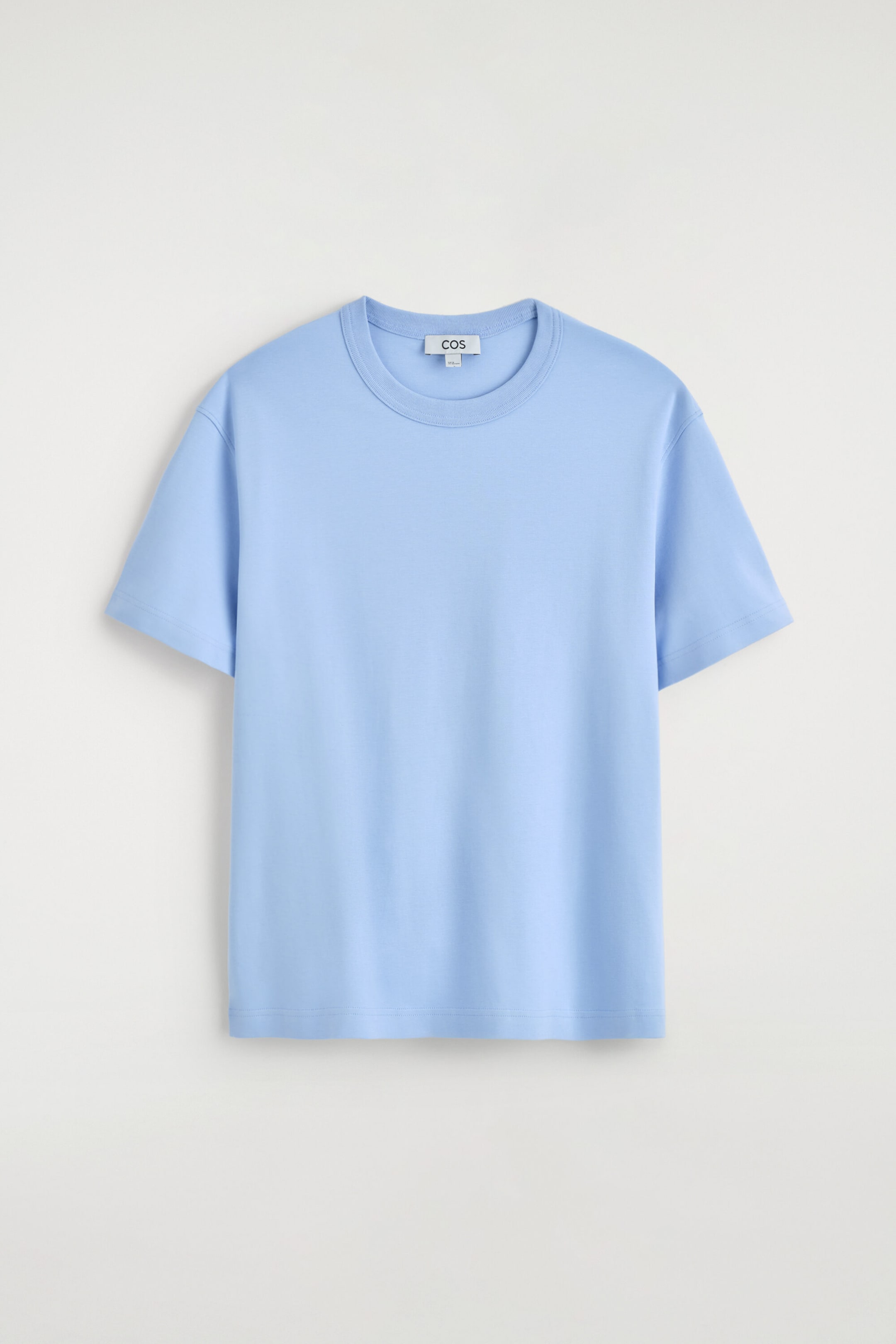 INTERLOCK COTTON CREW-NECK T-SHIRT