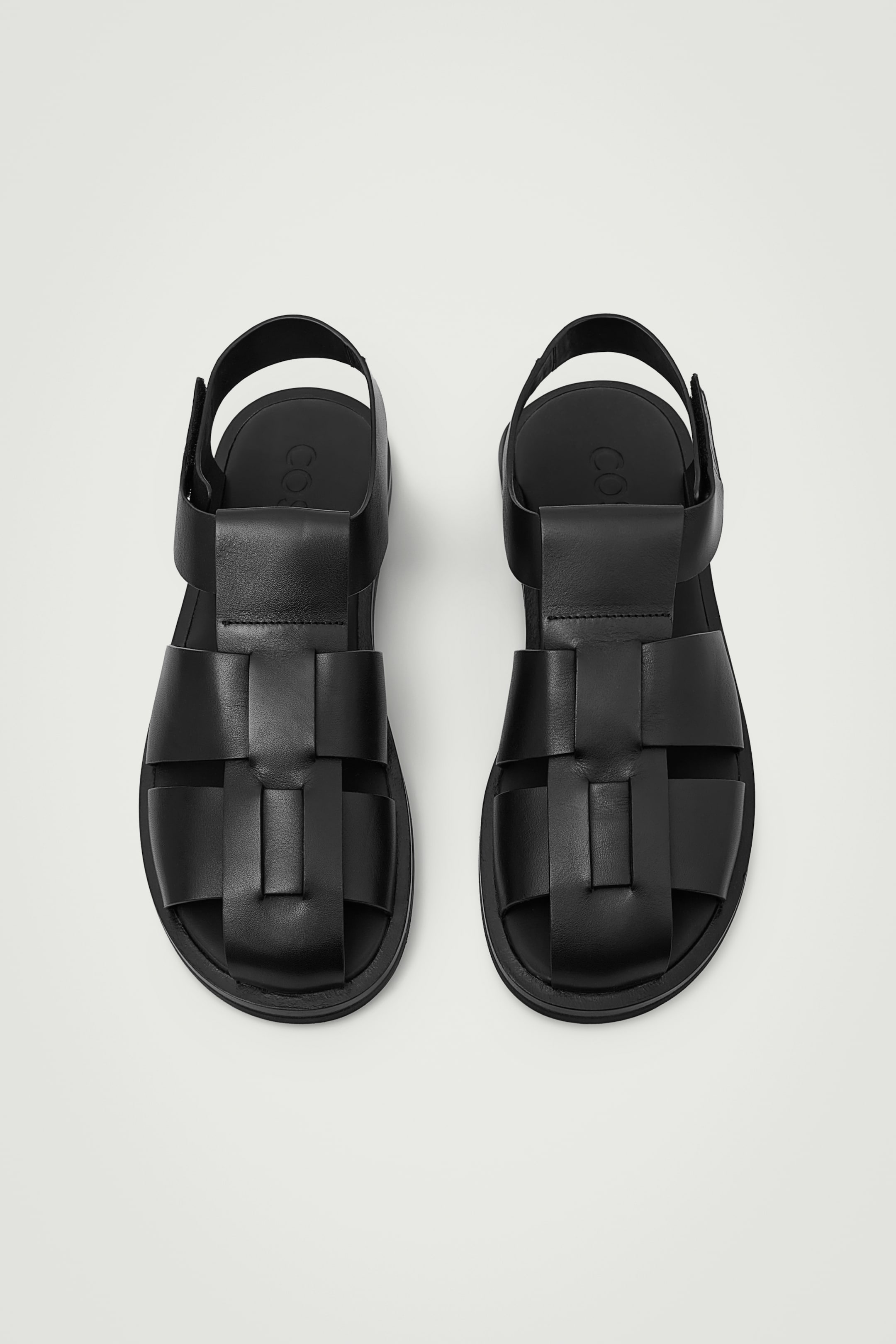 Ingrandisci l'immagine: LEATHER FISHERMAN SANDALS - BLACK - UOMO | H&M CH 5