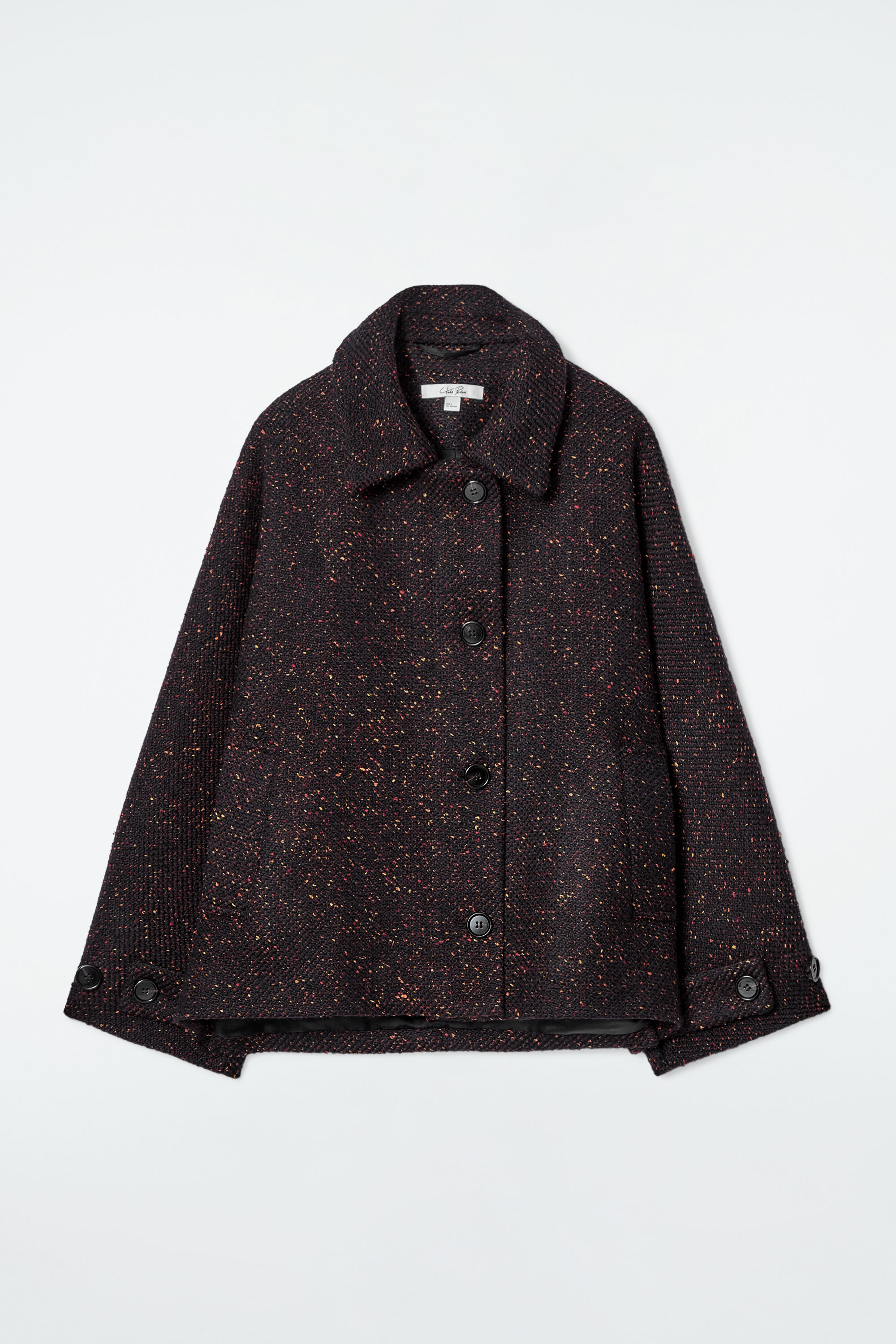 OMBRE CHECK WOOLJACKET / BROWN – SC WEB STORE