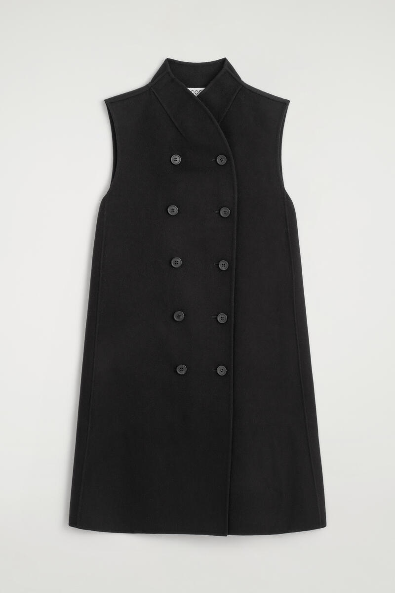 Double-Faced Wool-Blend Mini Dress