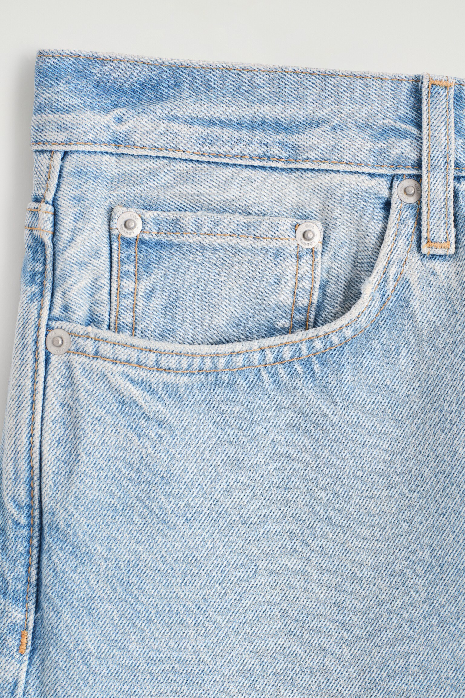 VAQUEROS RIDER DE CORTE RECTO - AZUL CLARO/BEIGE/NEGRO LAVADO/FADED BLUE/BLANCO - 4