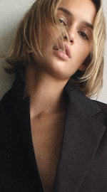Placeholder for: close up woman in blazer