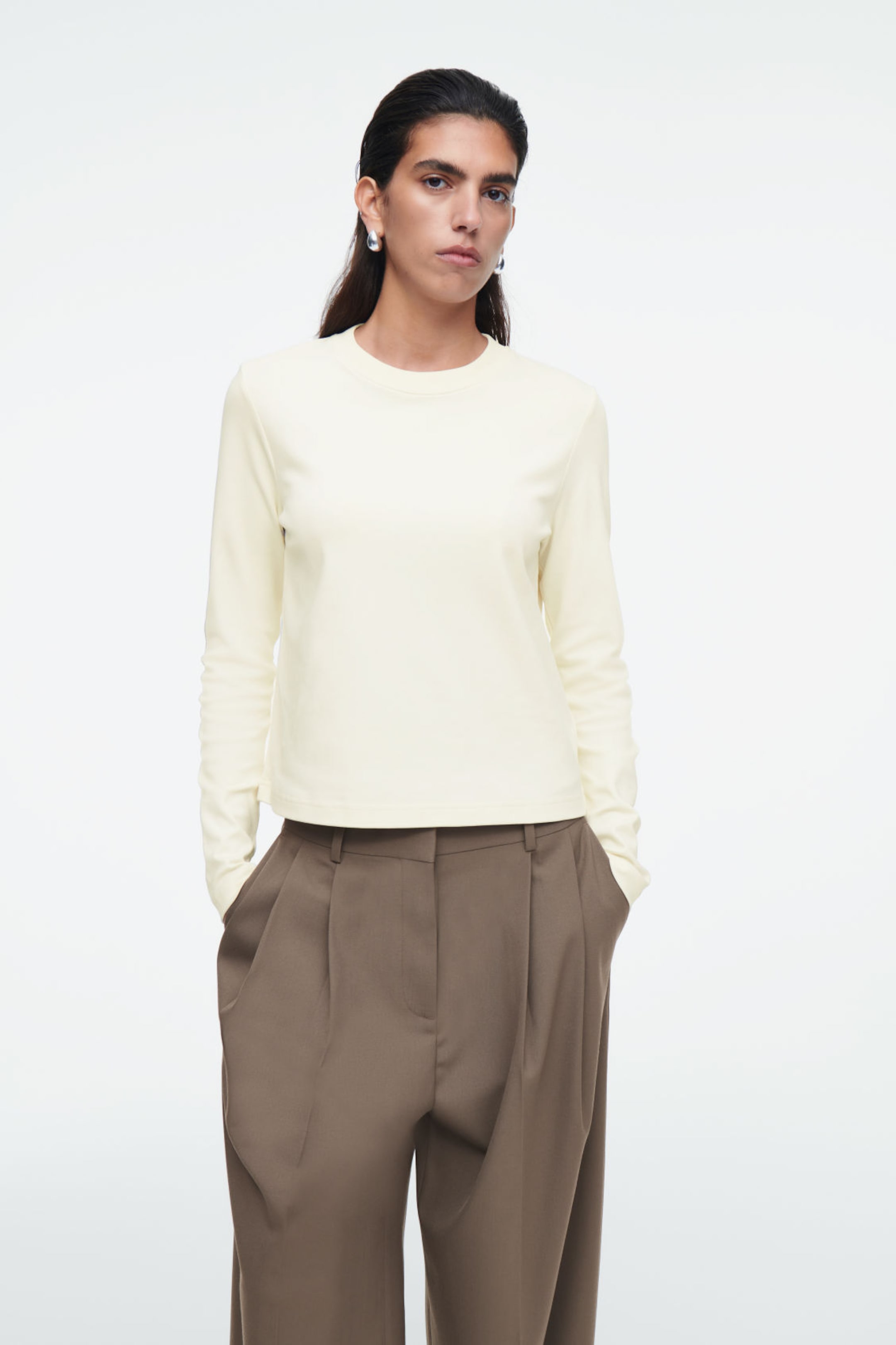 Person wearing t-shirt