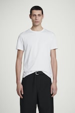 Placeholder for: Man in white t-shirt