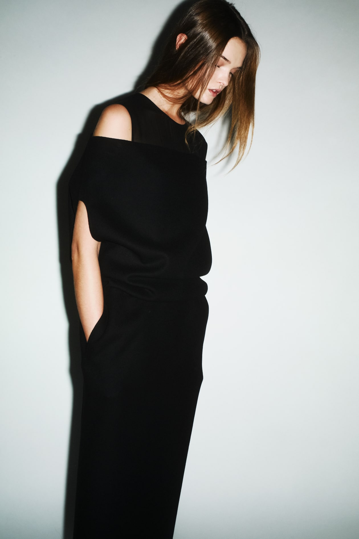 model wearing AW25 Collection