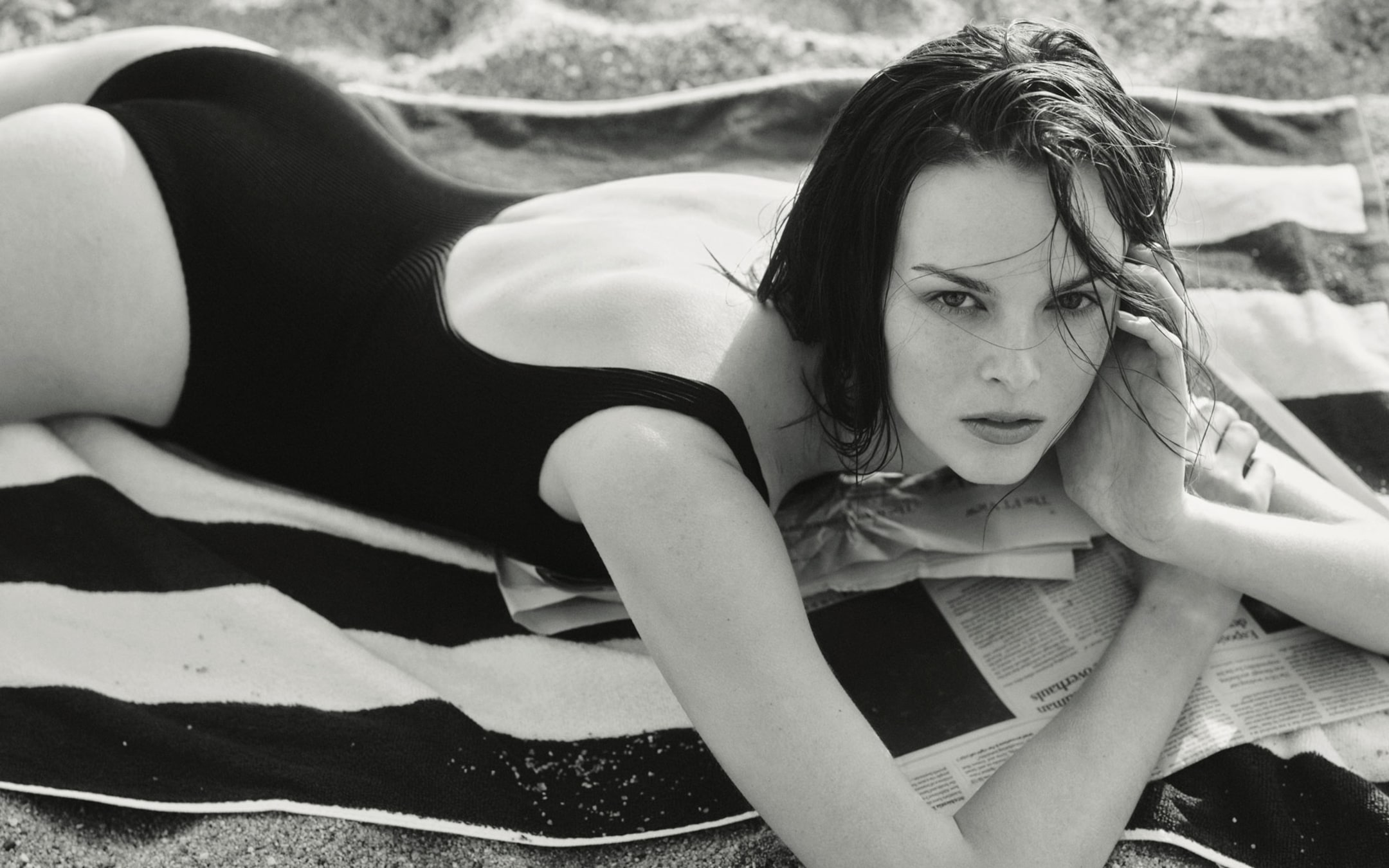 Person wearing swimwear