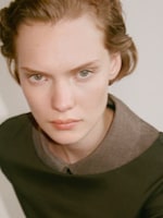 Placeholder for: Women in wool jumper and skirt