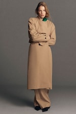 Placeholder for: MODEL WEARING Trench coat